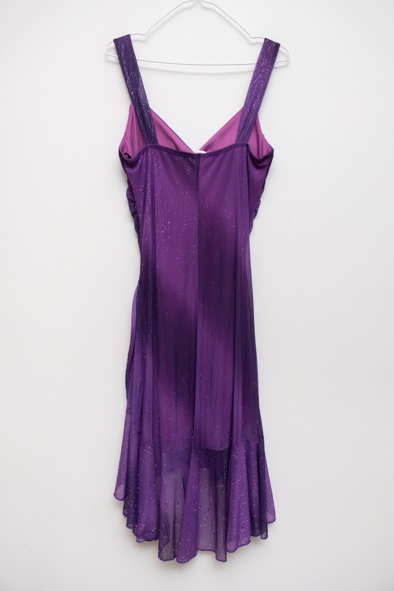 #266 Taboo purple glittered dress | c. 163 | size 10