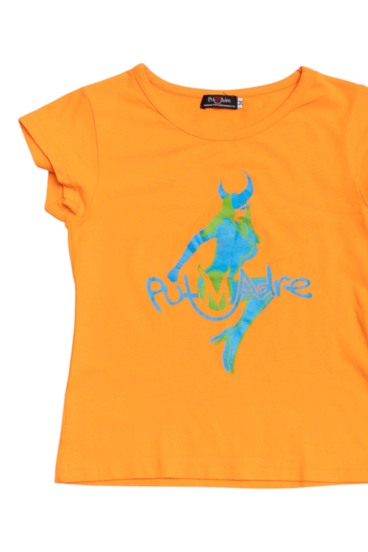 #197 Putamadre devil tee | c. 155 | size 10