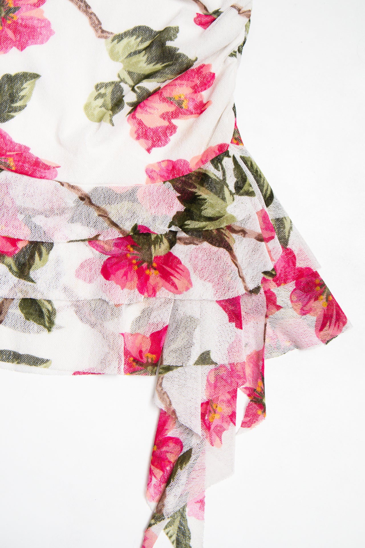 #260 Xcepsion floral strapless dress | c. 163 | size 12