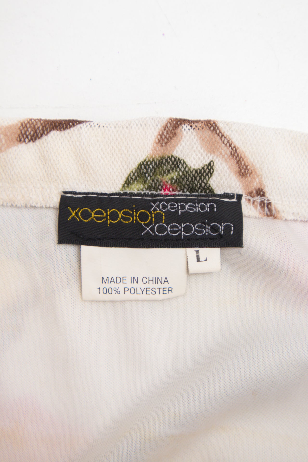 #260 Xcepsion floral strapless dress | c. 163 | size 12