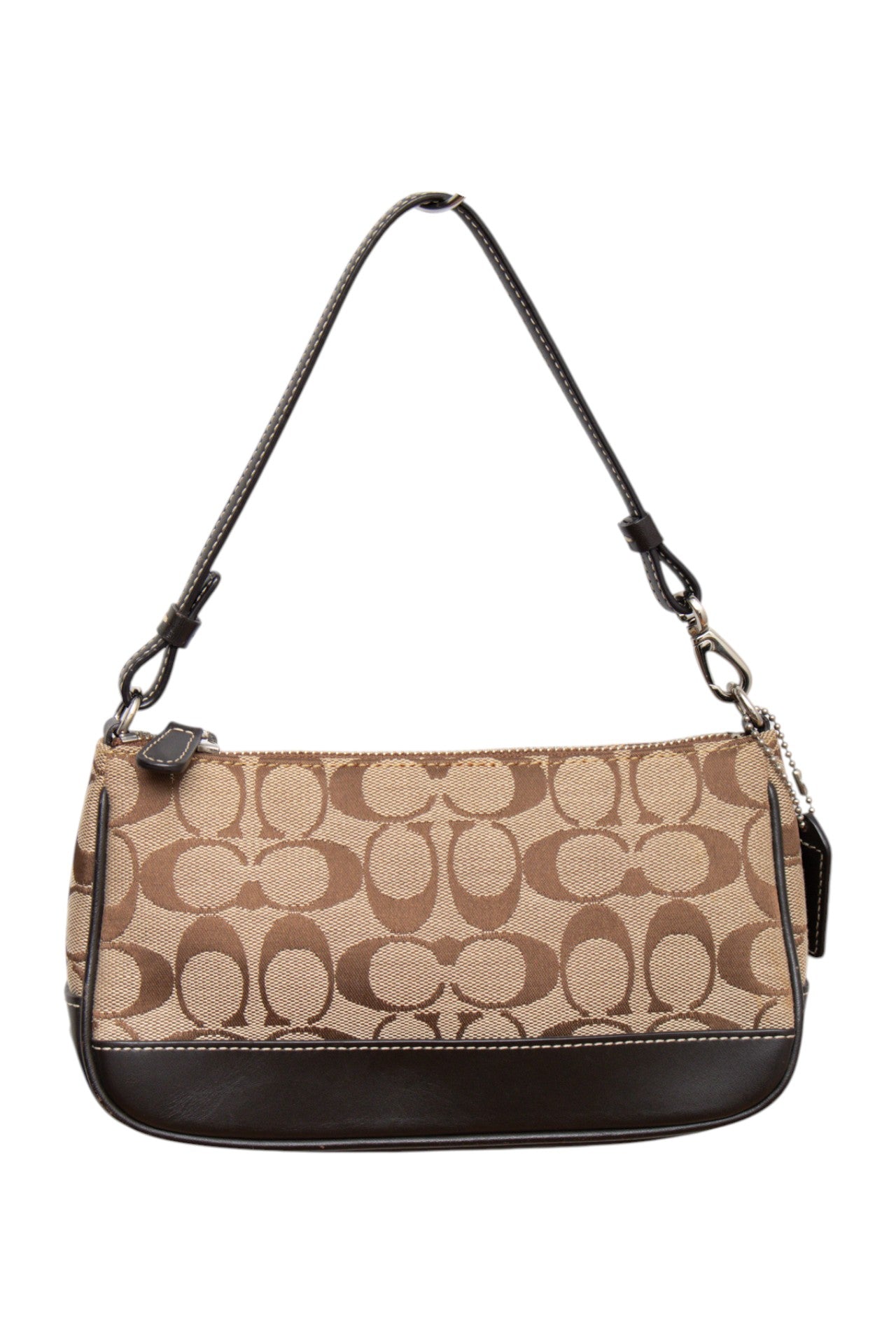 #240 Coach monogram canvas demi bag | c. 163