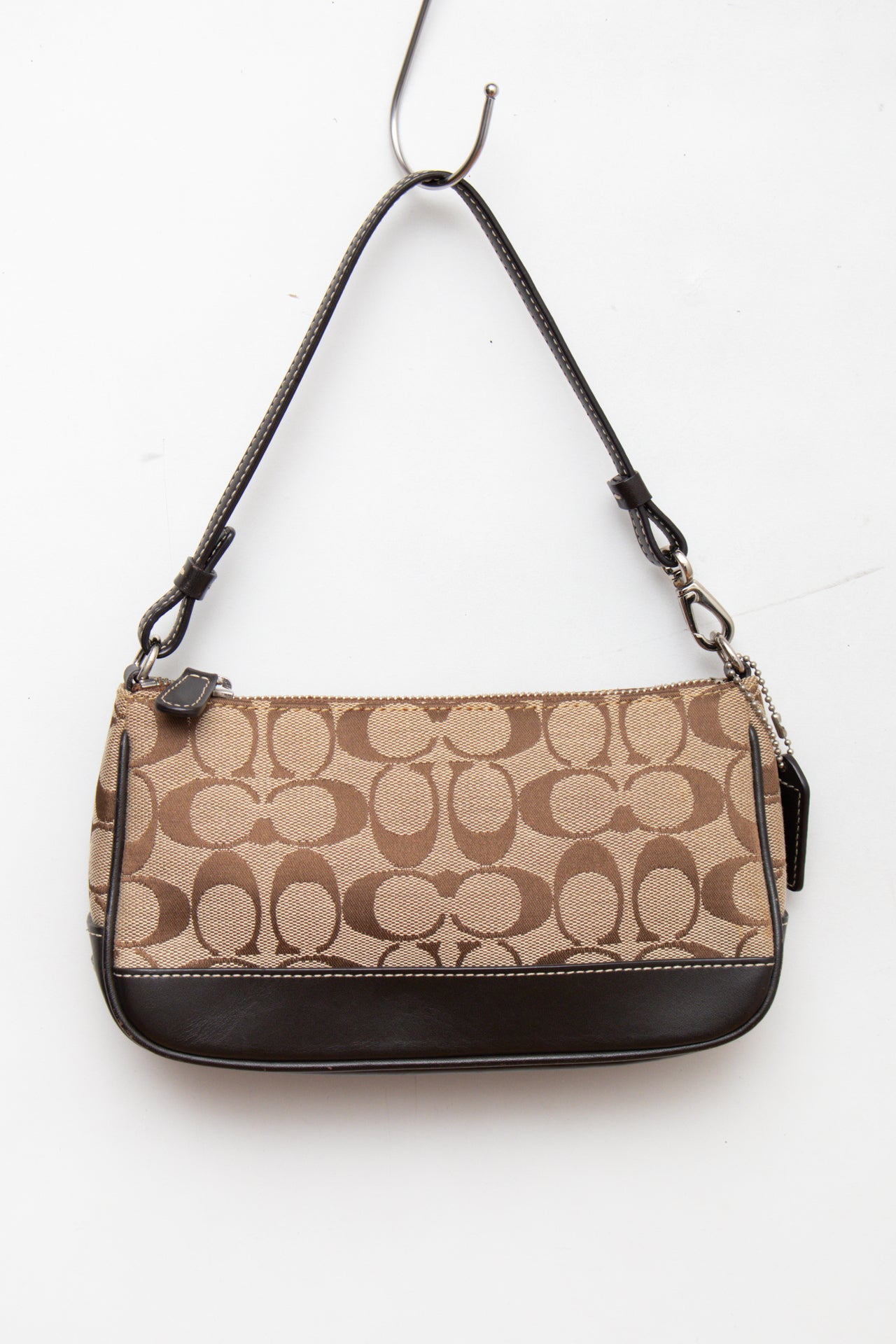 #240 Coach monogram canvas demi bag | c. 163