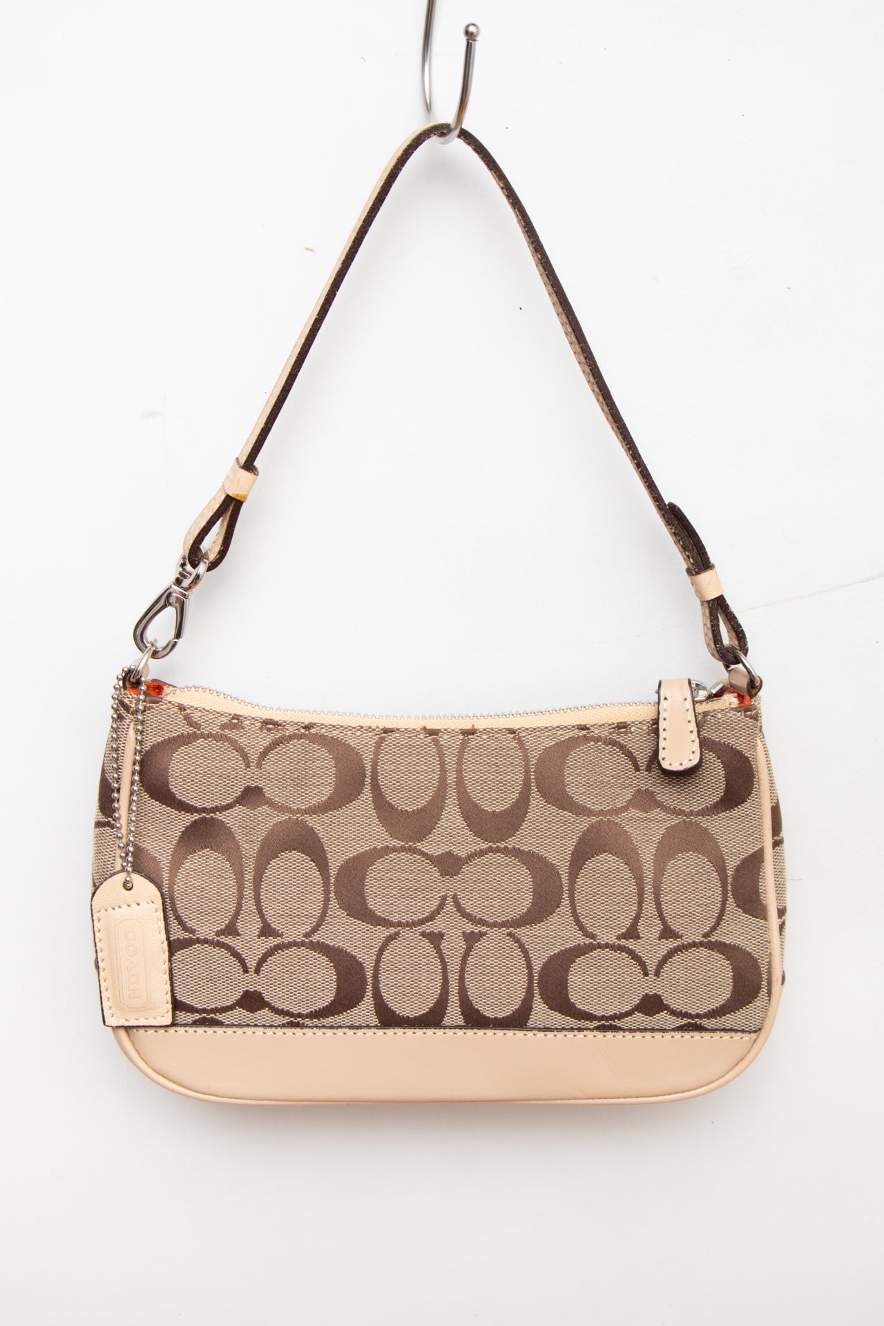 #244 Coach monogram canvas demi bag | c. 163