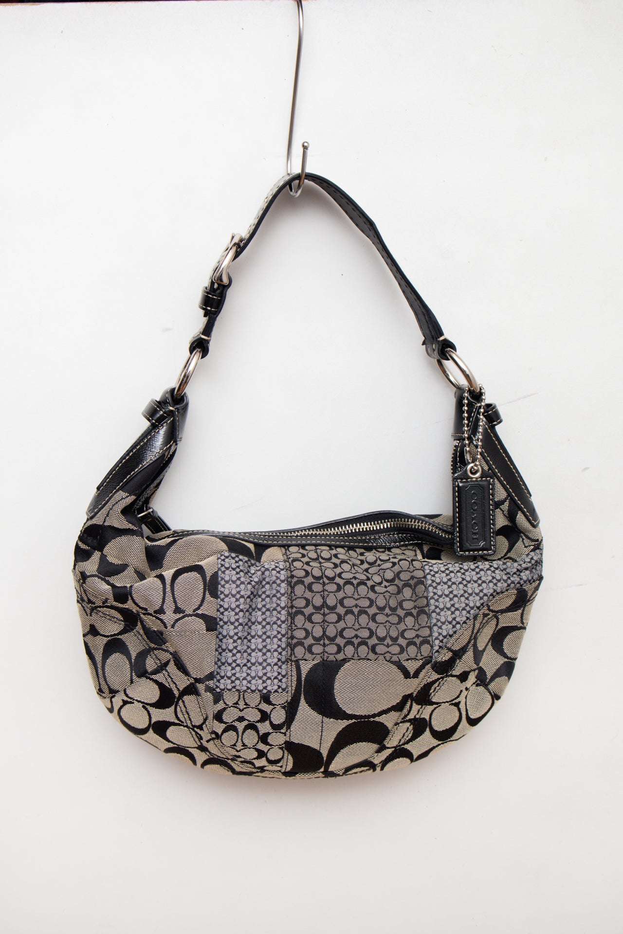 #246 Coach quilt pattern monogram bag | c. 163