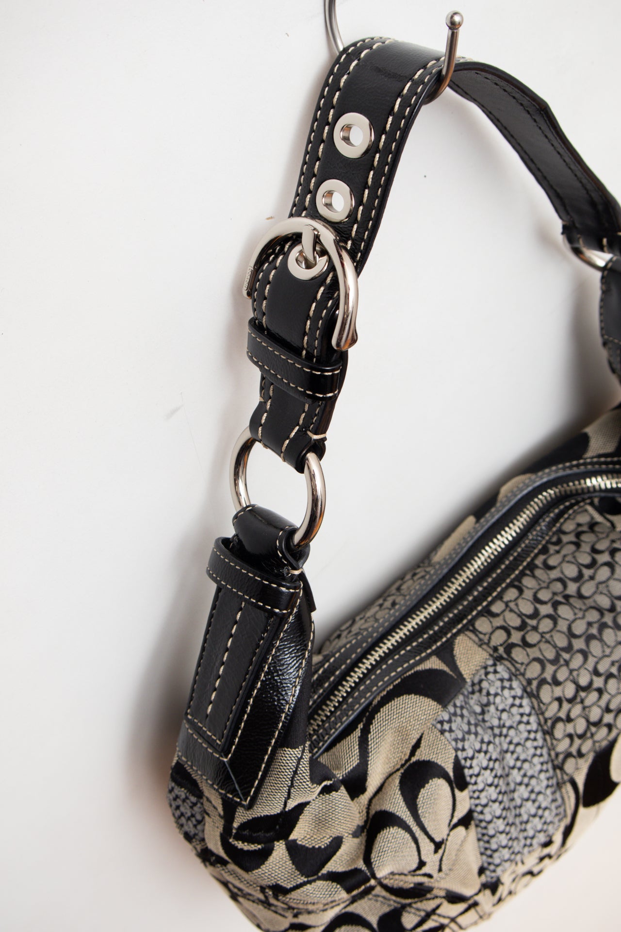 #246 Coach quilt pattern monogram bag | c. 163