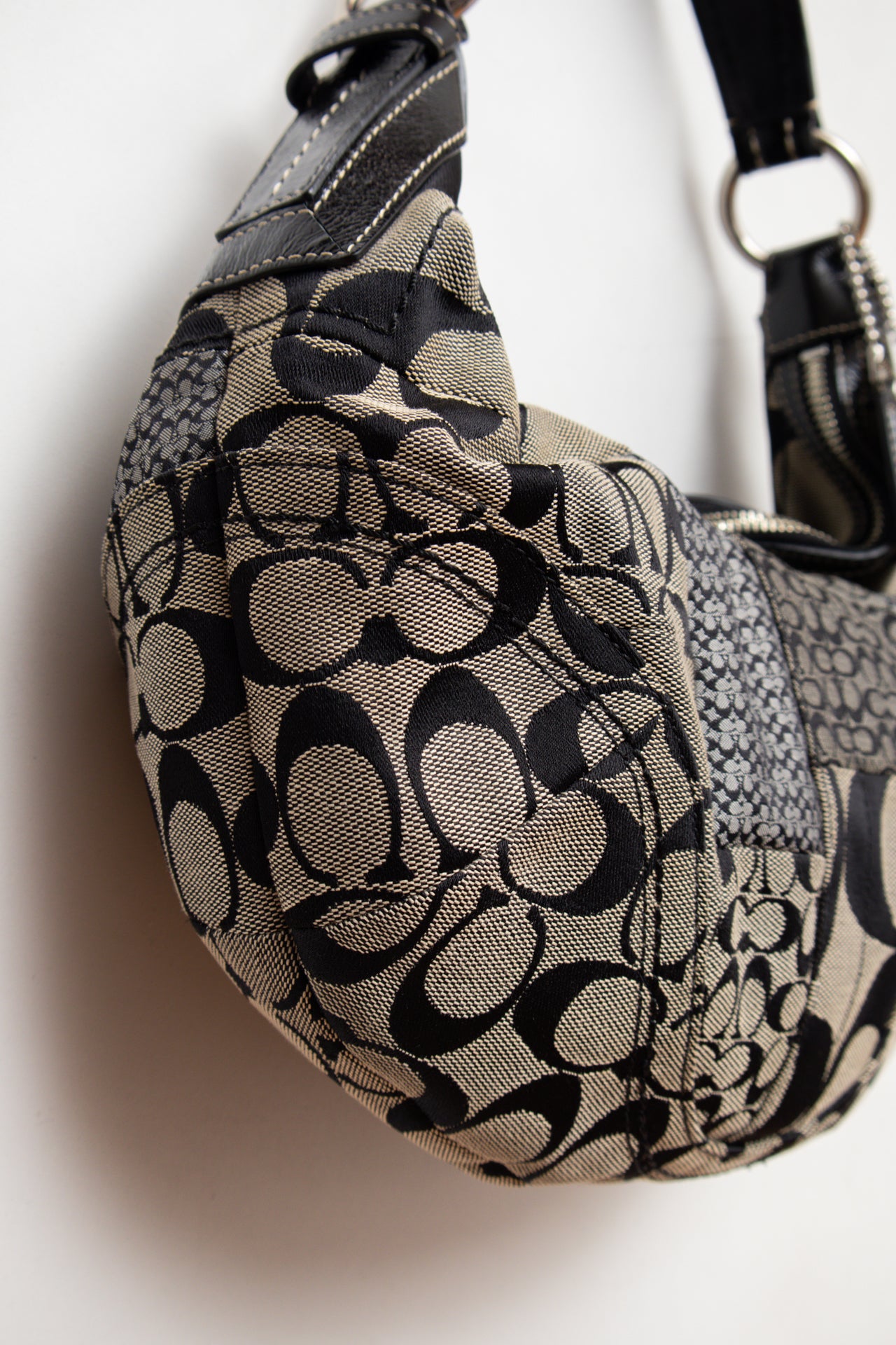 #246 Coach quilt pattern monogram bag | c. 163