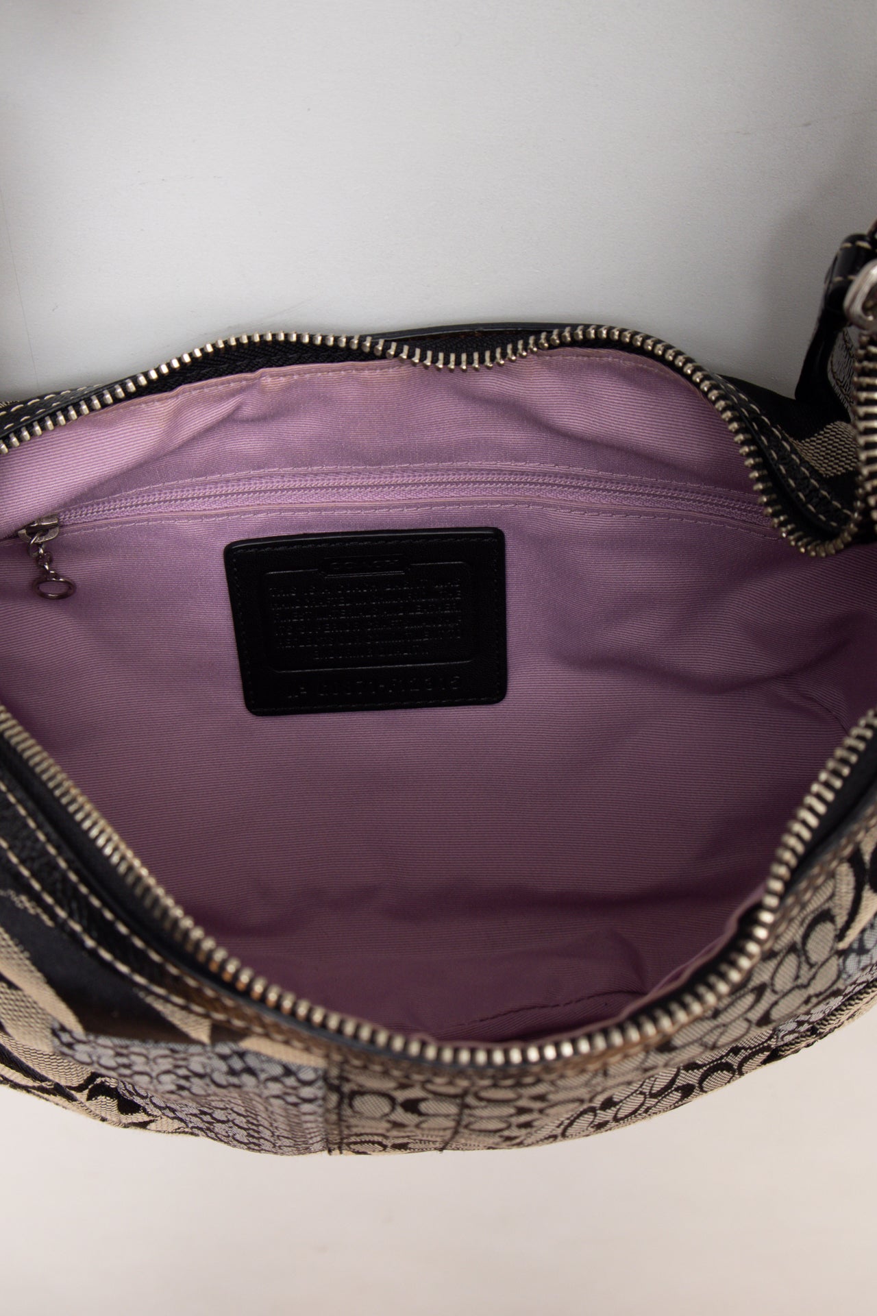 #246 Coach quilt pattern monogram bag | c. 163