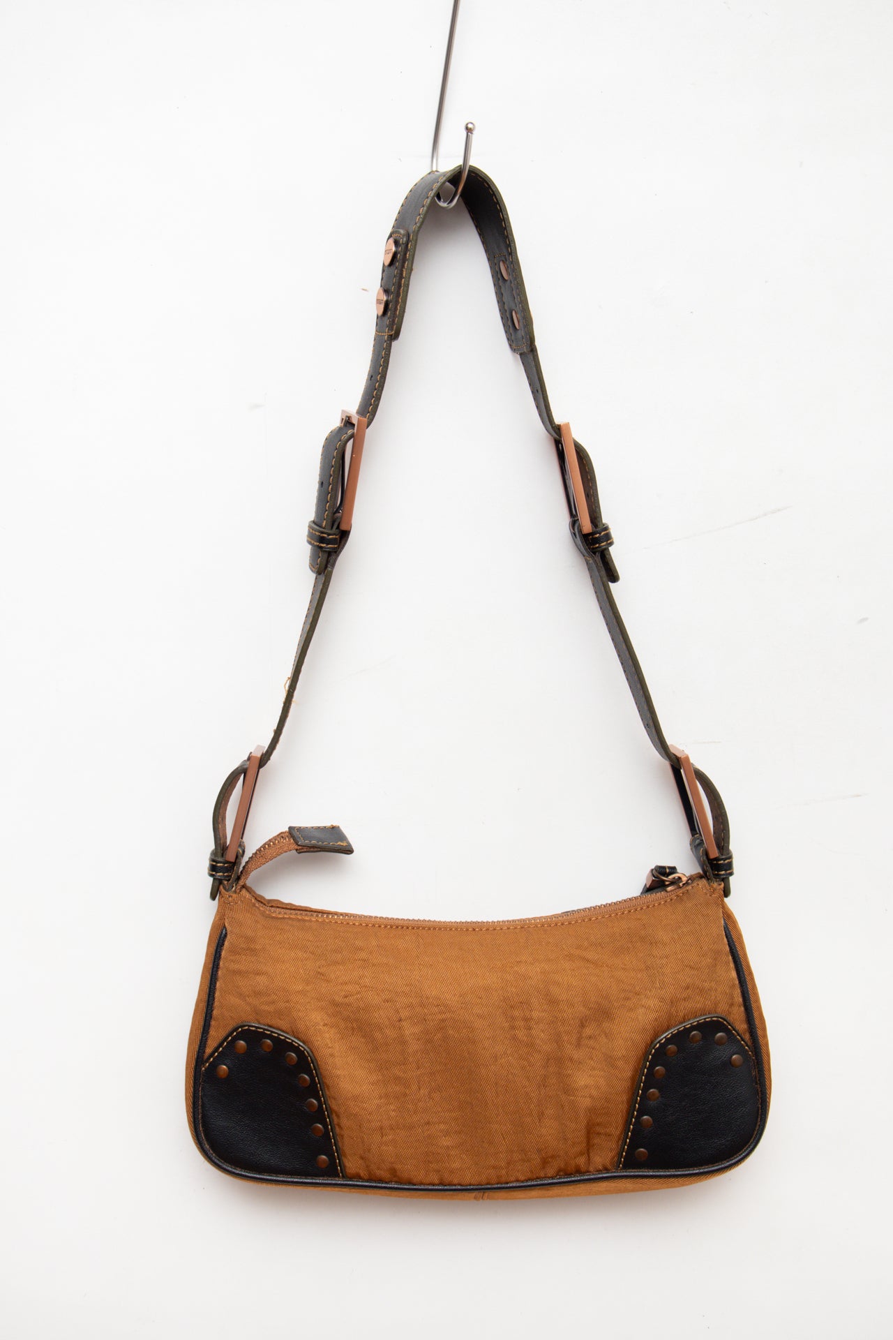 #248 Guess studded rose gold accent bag | c. 163