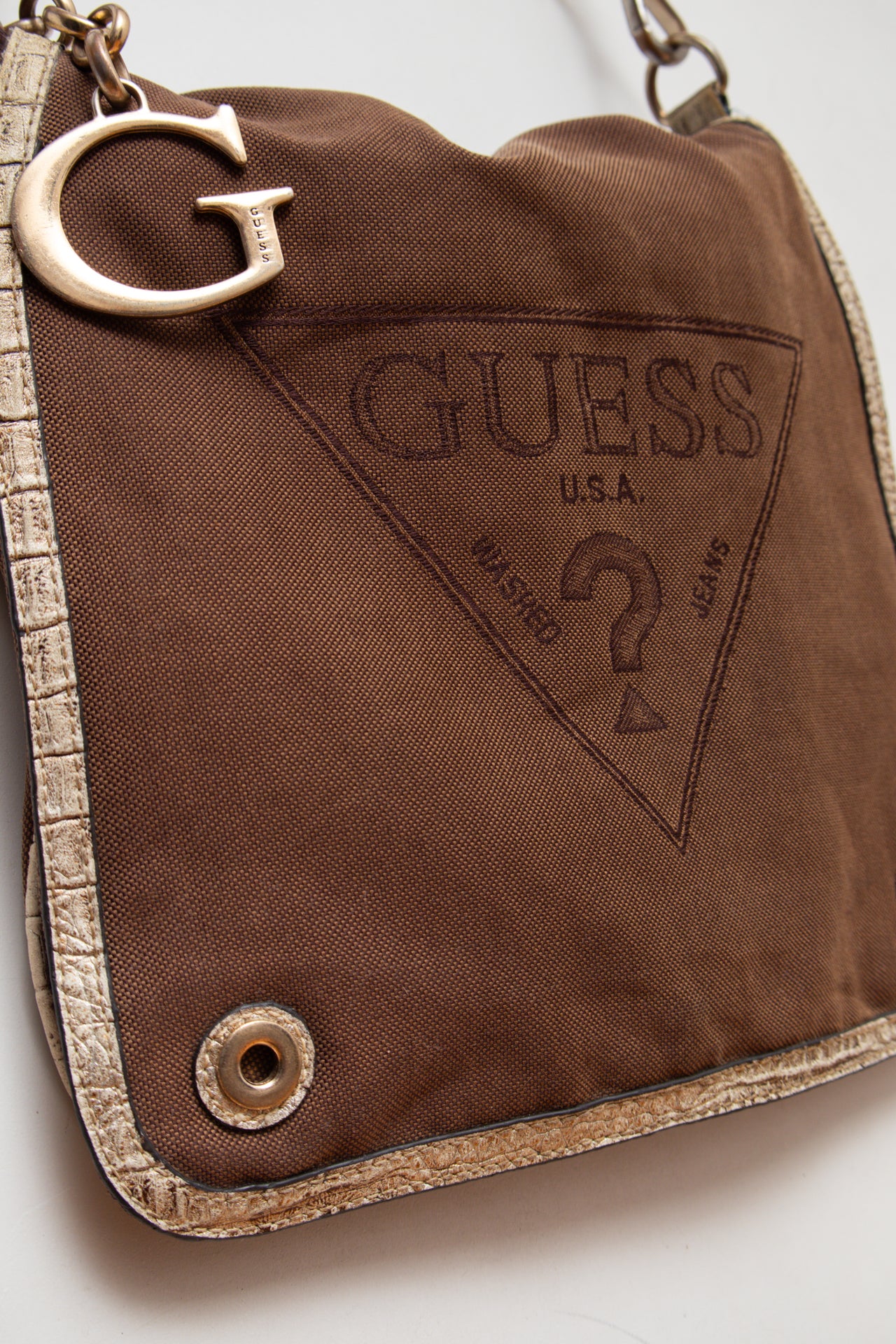 #250 Guess canvas satchel | c. 163