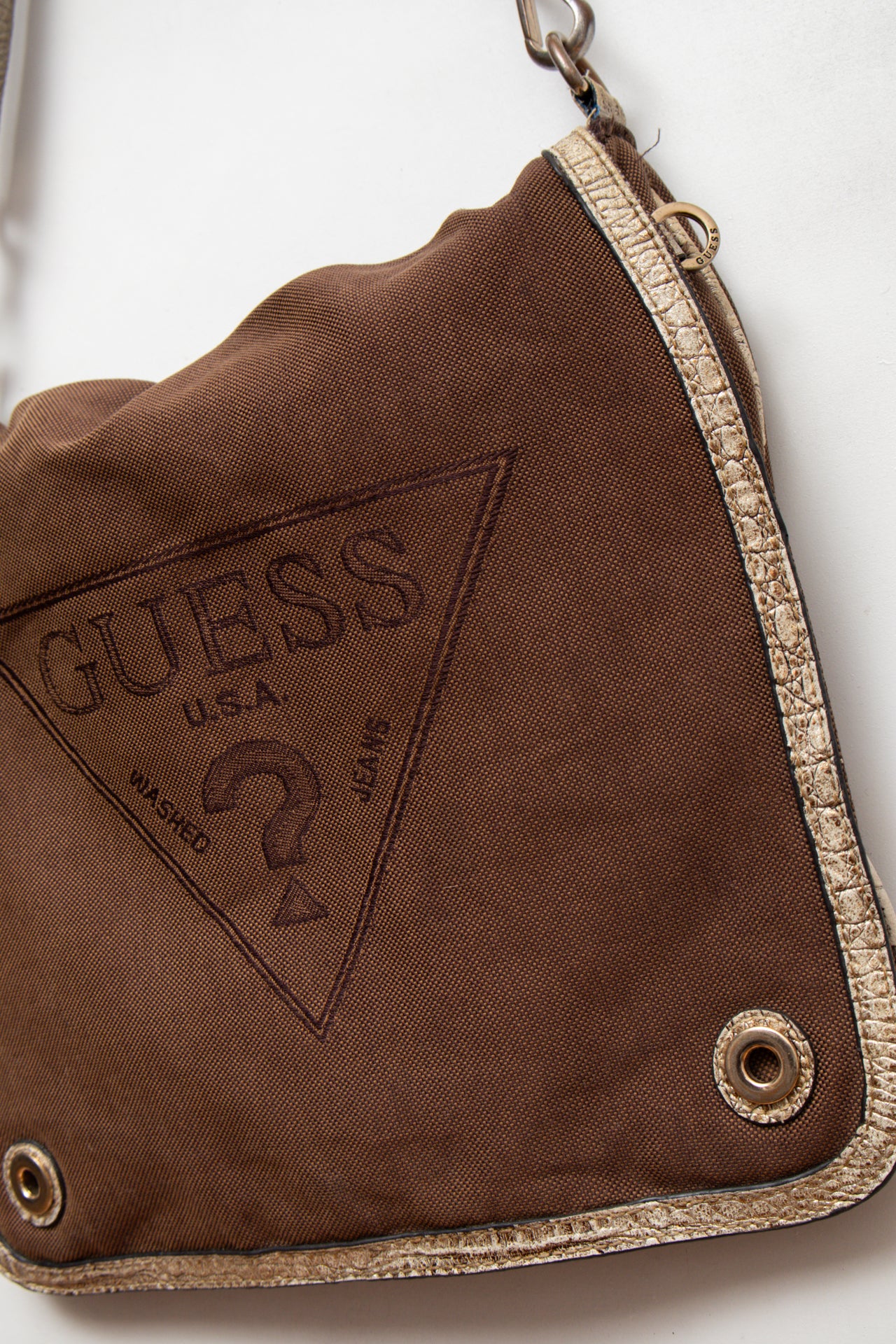 #250 Guess canvas satchel | c. 163