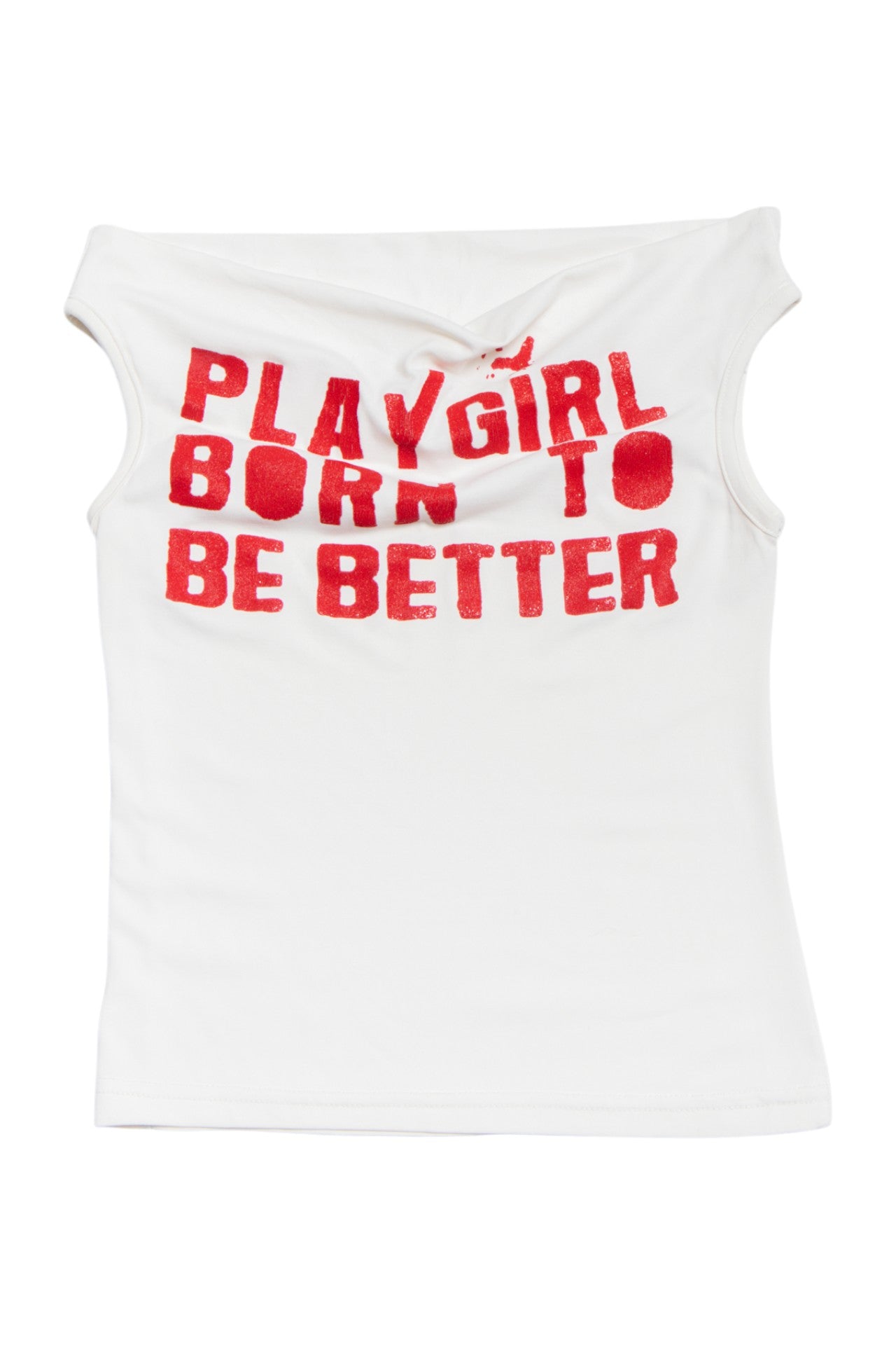 #01 Playgirl Born To Be Better off-shoulder top | c. 164 | size 6/8