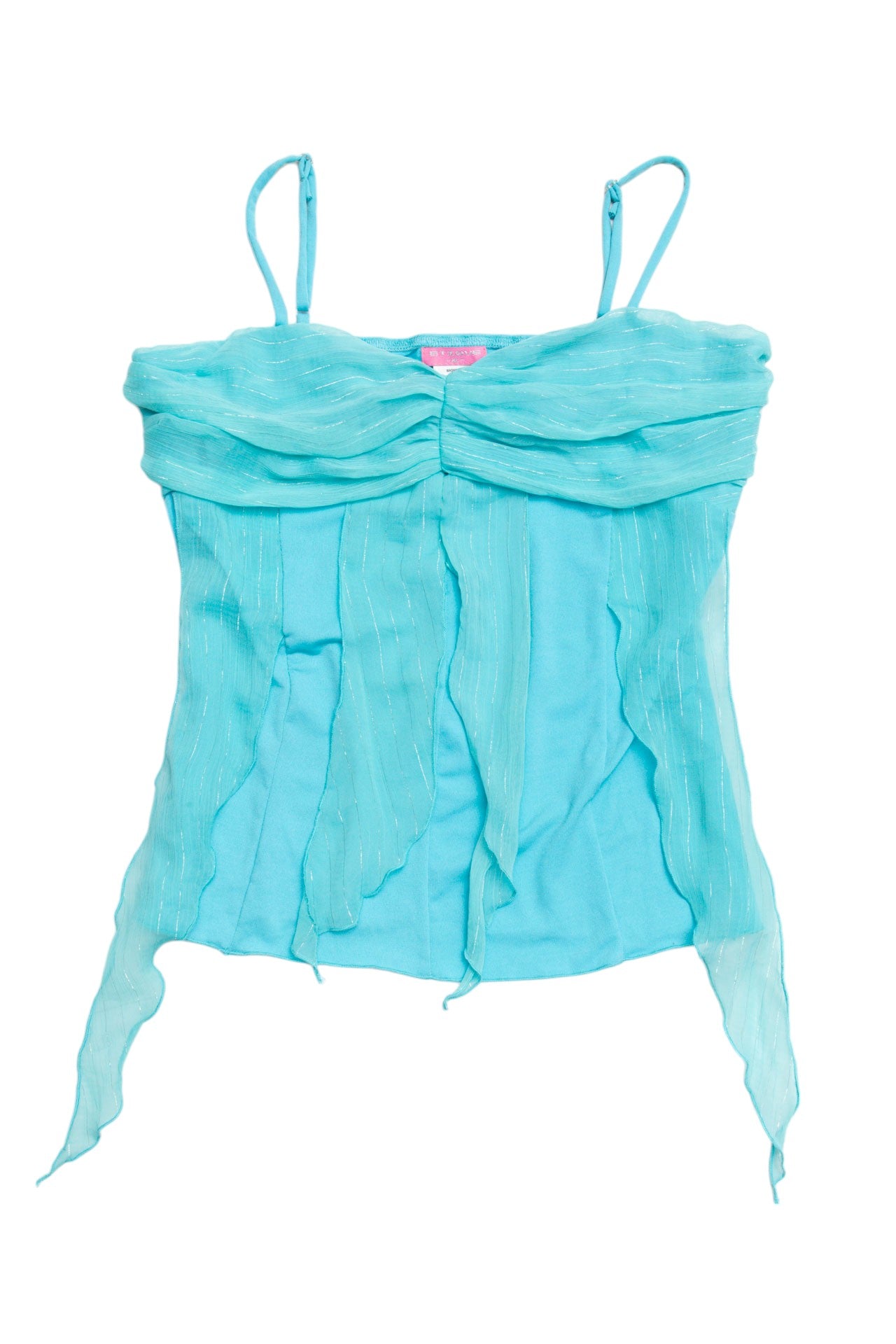 #55 Y2K Etique slik trim cami | C 150 | Size 12/14