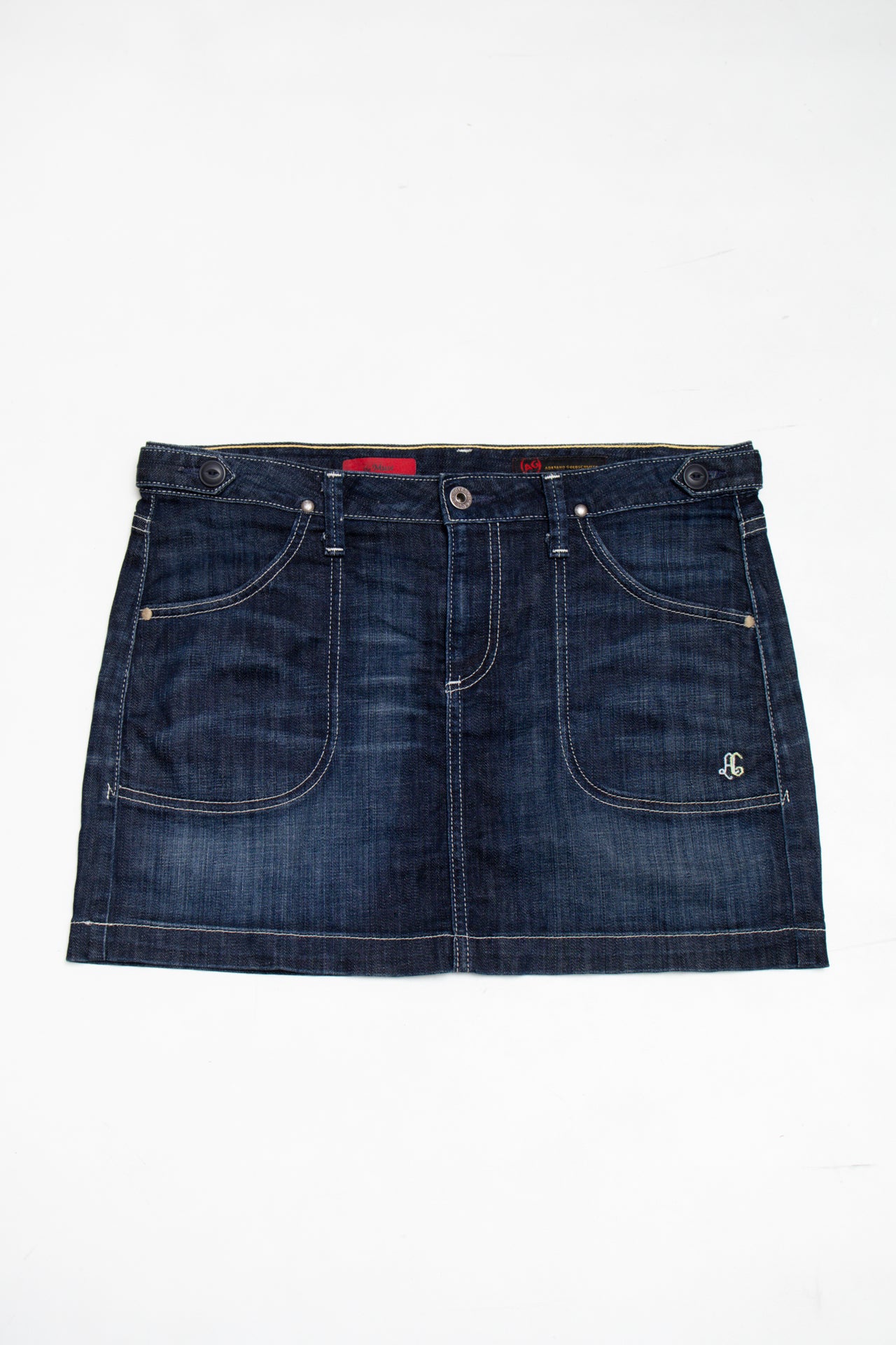 #12 The Muse dark wash denim skirt | c. 164 | size 10