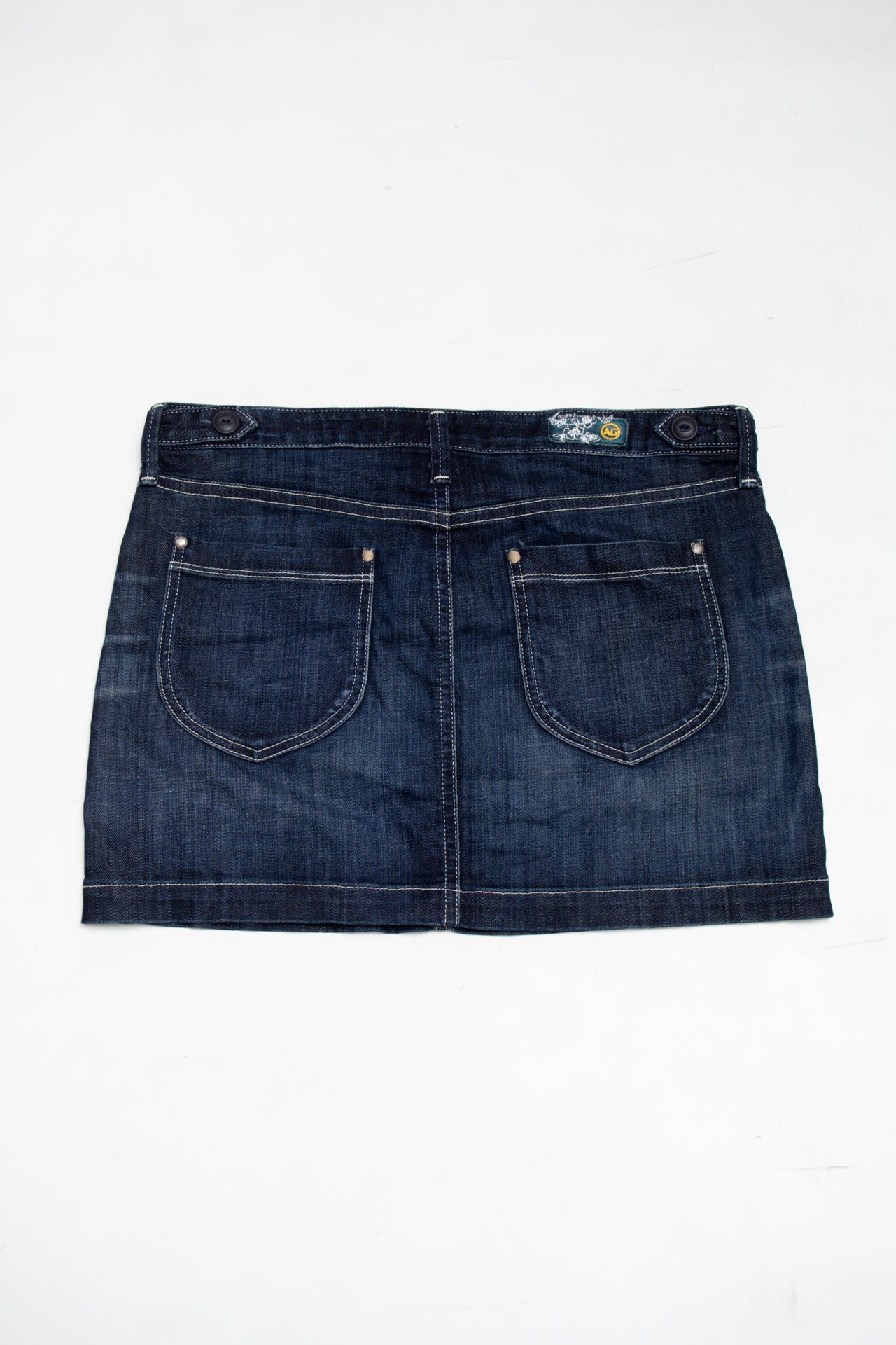 #12 The Muse dark wash denim skirt | c. 164 | size 10