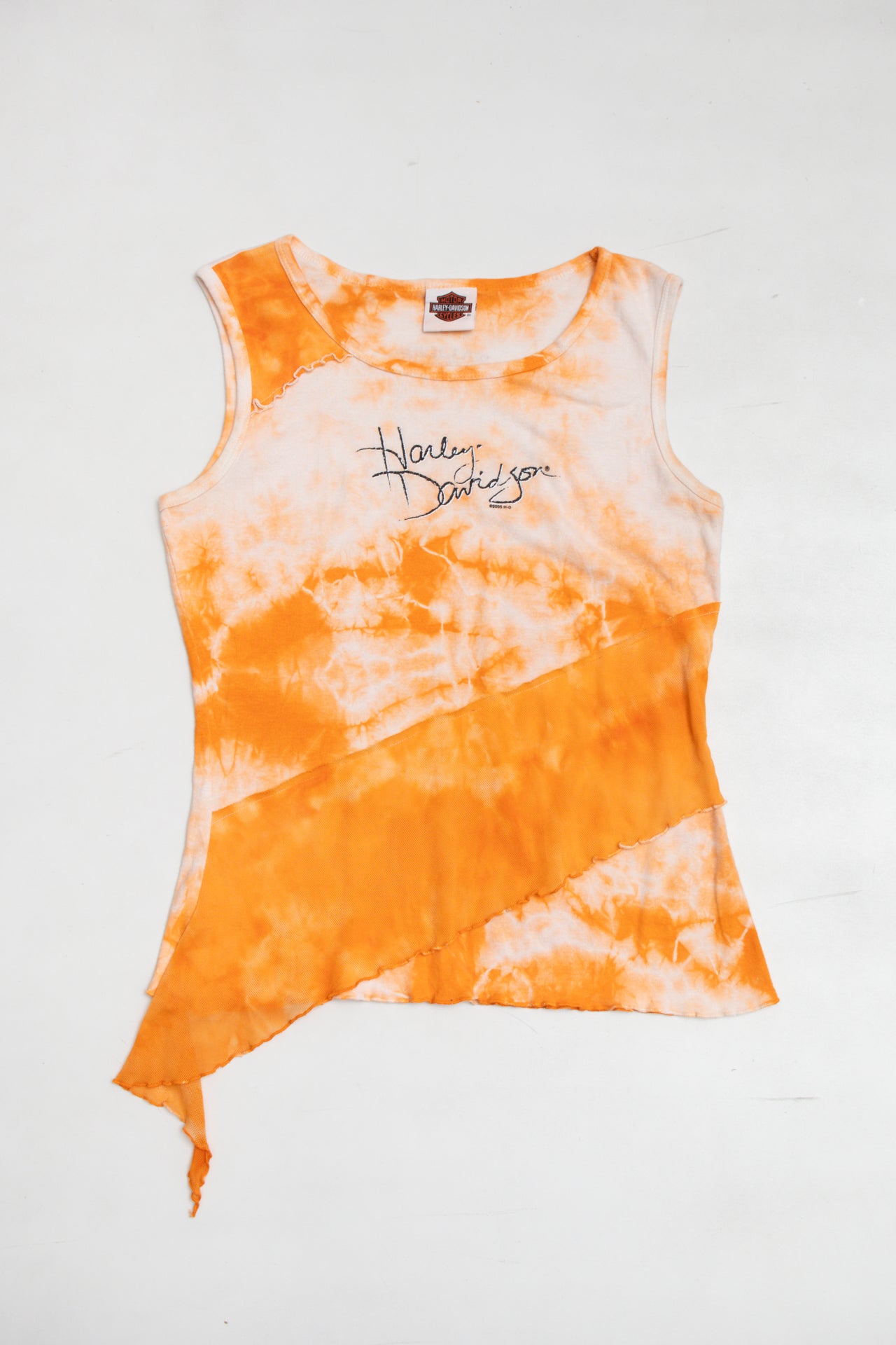 #26 Harley Davidson Asym Dye Tank | c. 156 | Size 12