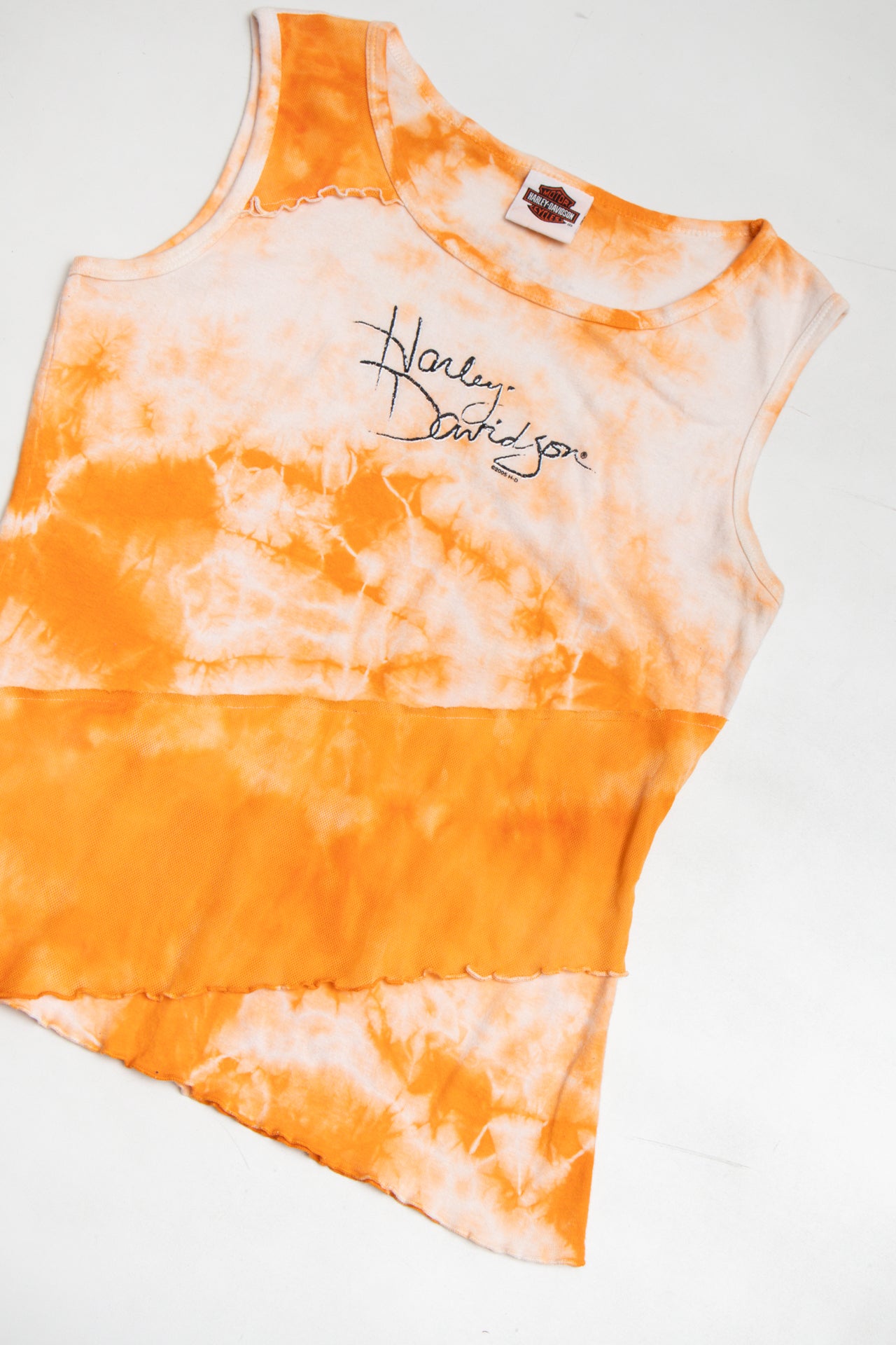 #26 Harley Davidson Asym Dye Tank | c. 156 | Size 12