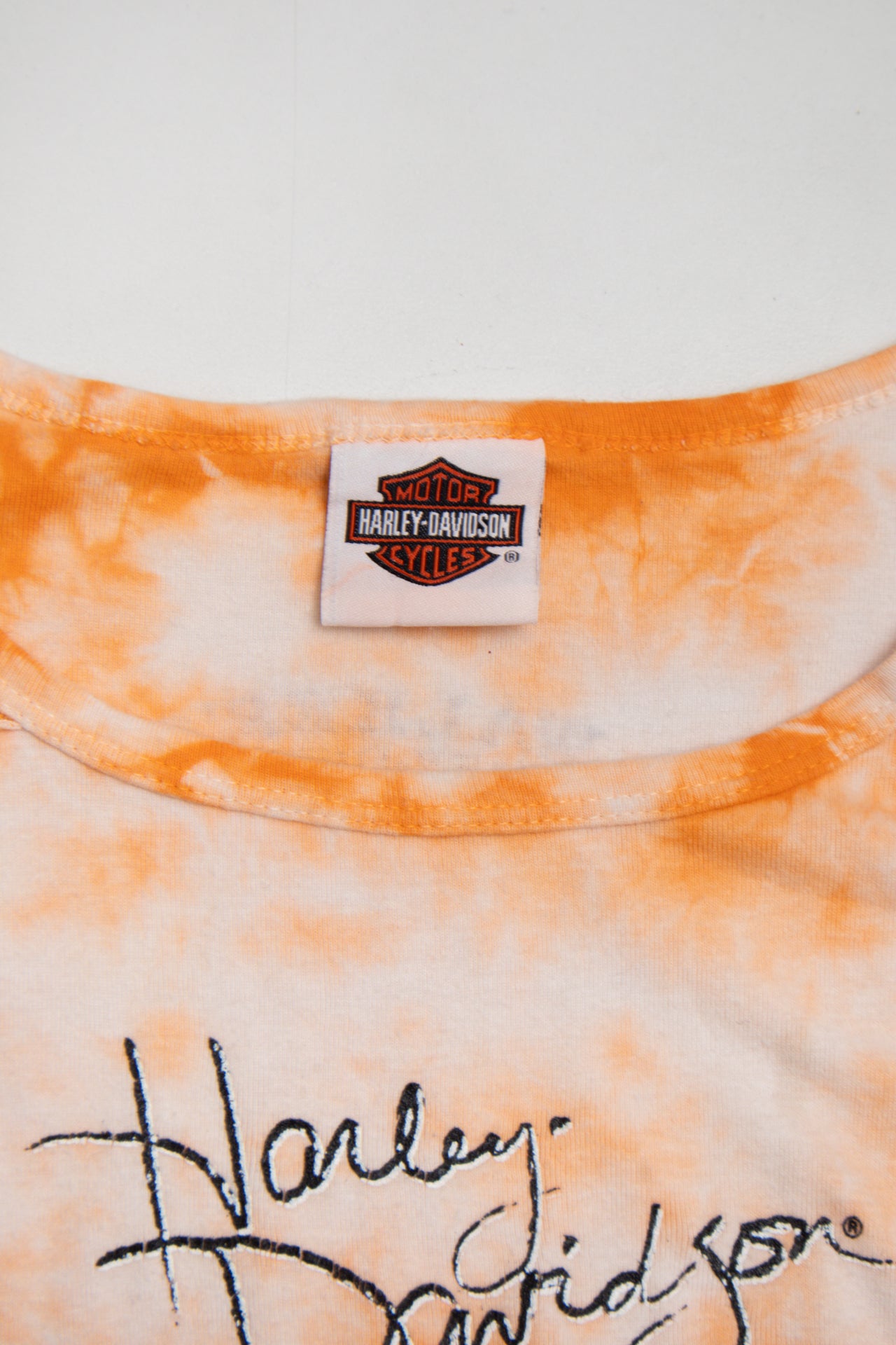 #26 Harley Davidson Asym Dye Tank | c. 156 | Size 12