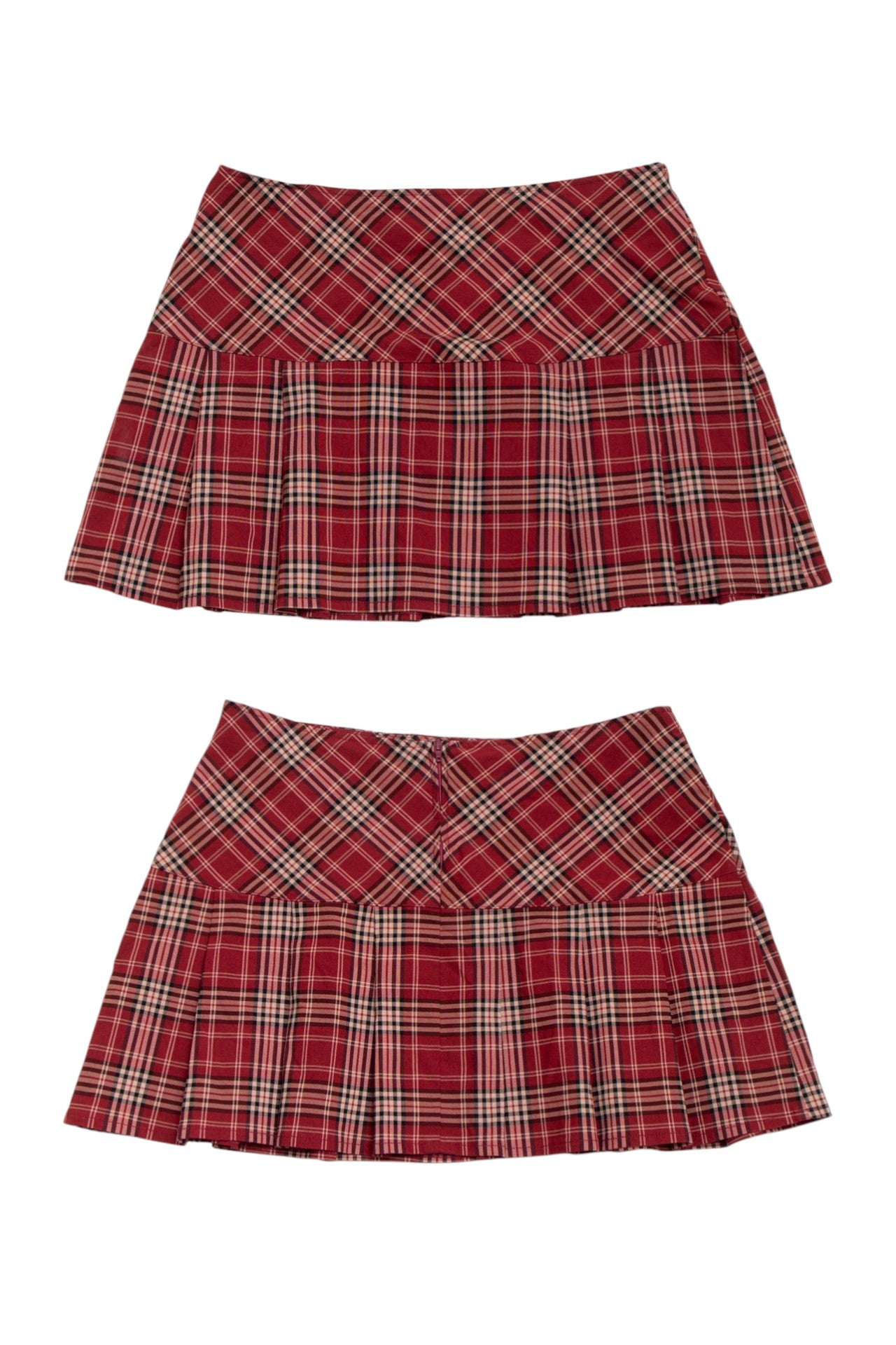 #14 Pimkie plaid mini skirt | c. 164 | size 8
