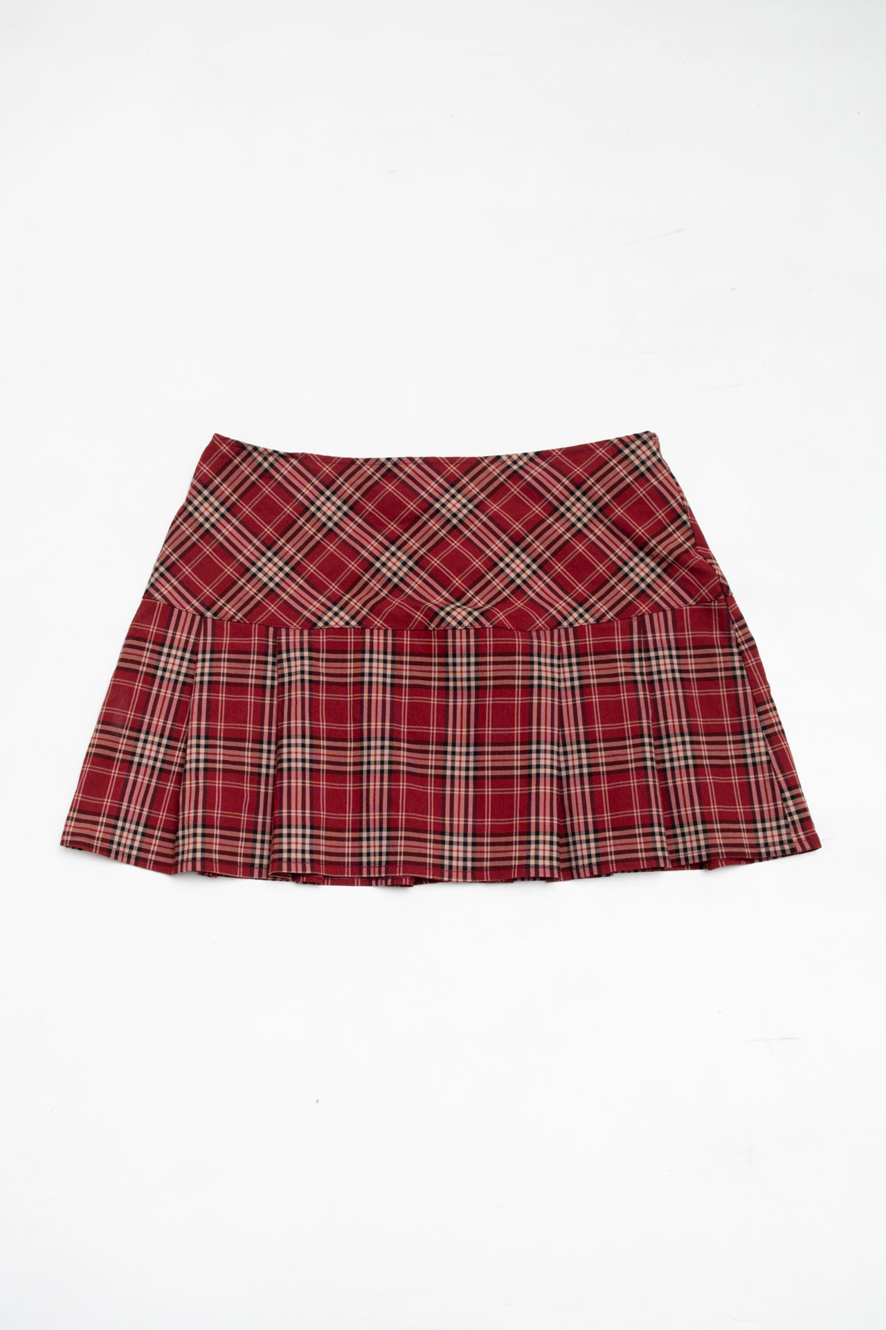 #14 Pimkie plaid mini skirt | c. 164 | size 8