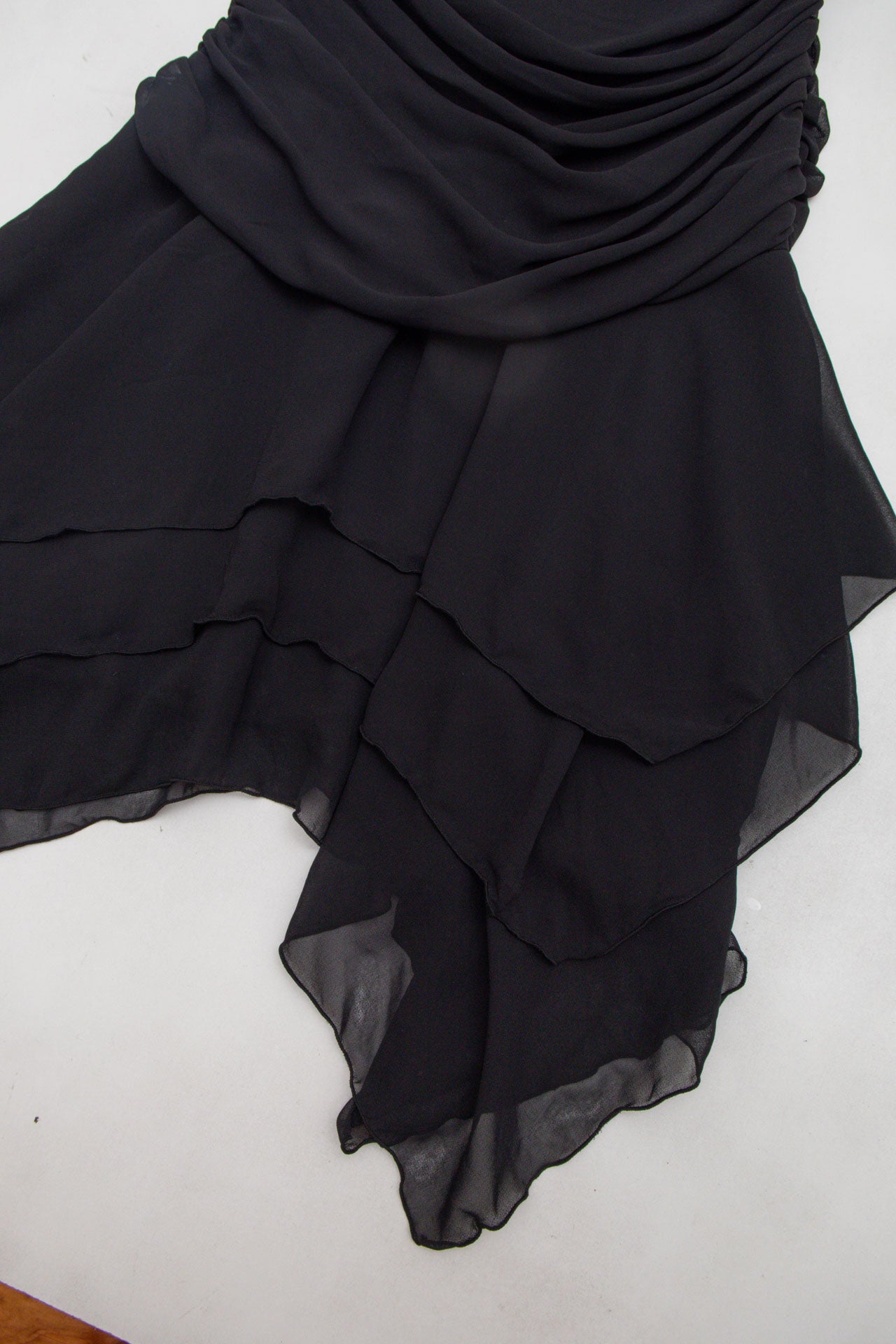 #36 Libro Black Rouched Dress | Collection 139 | Size 6