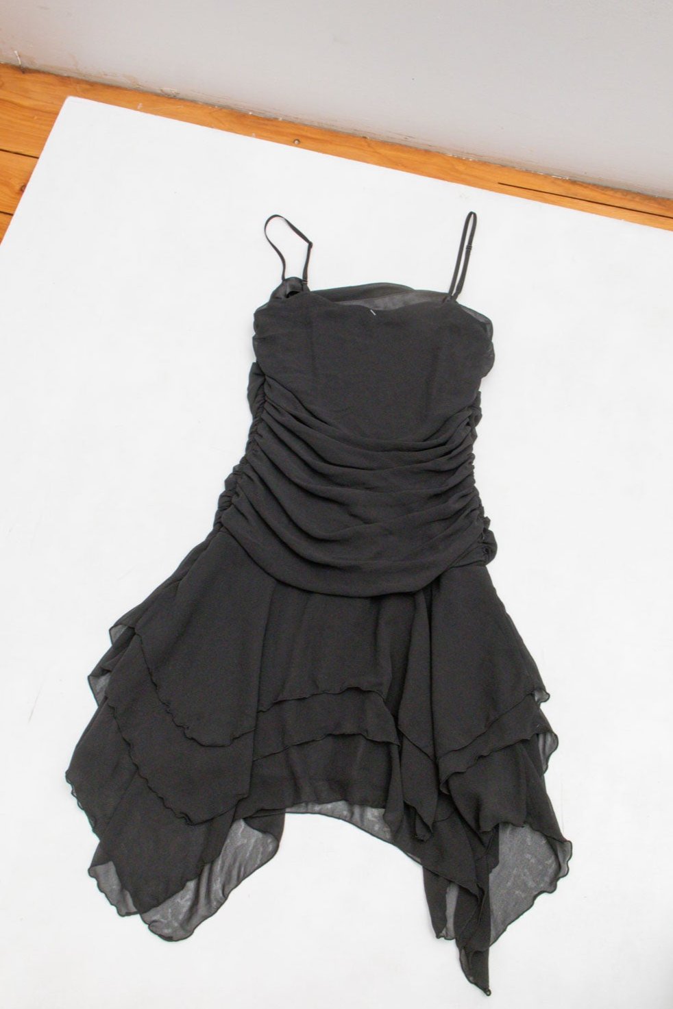 #36 Libro Black Rouched Dress | Collection 139 | Size 6