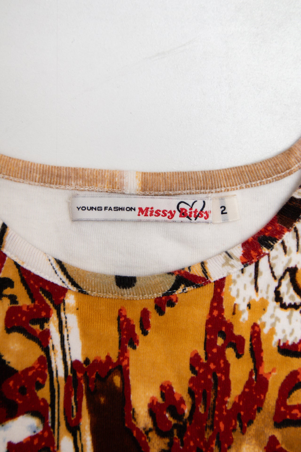 #18 Missy Bitsy beaded cotton tank | c. 164 | size 8