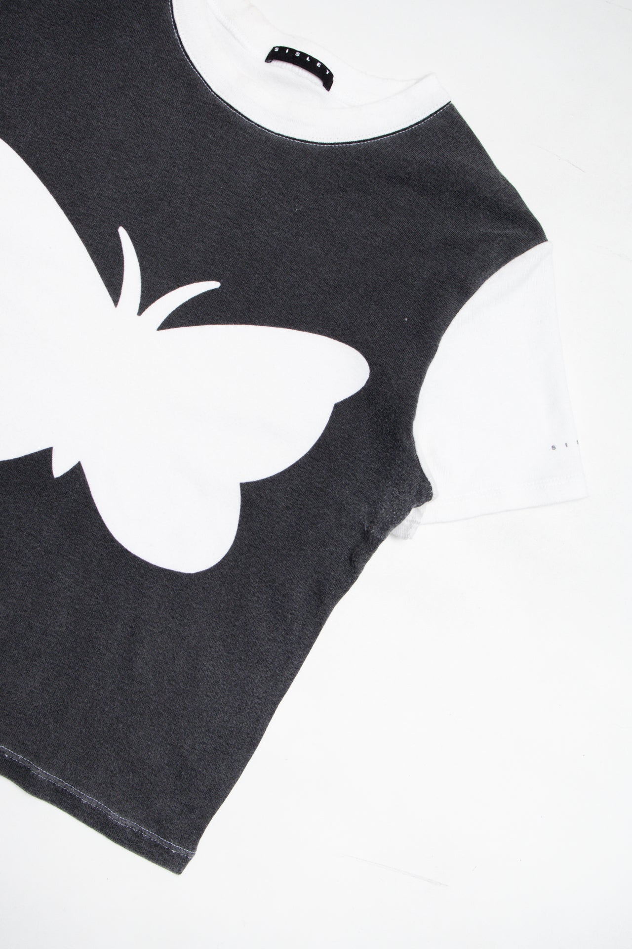 #23 Sisley butterfly crop tank | c. 164 | size 8