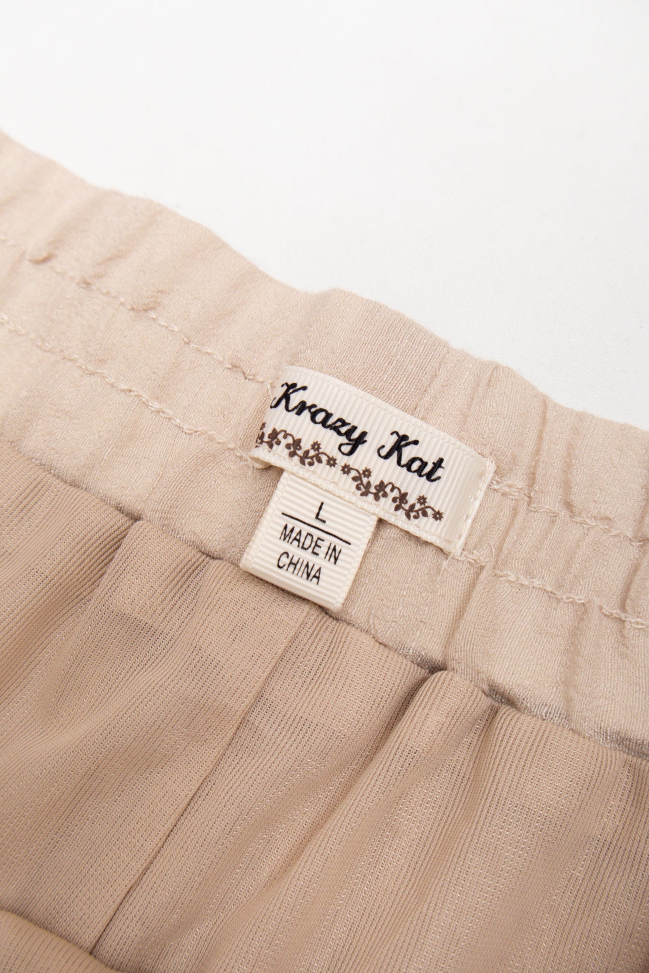 #42 Krazy Kat Beige Maxi Skirt | Collection 139 | Size 10/12