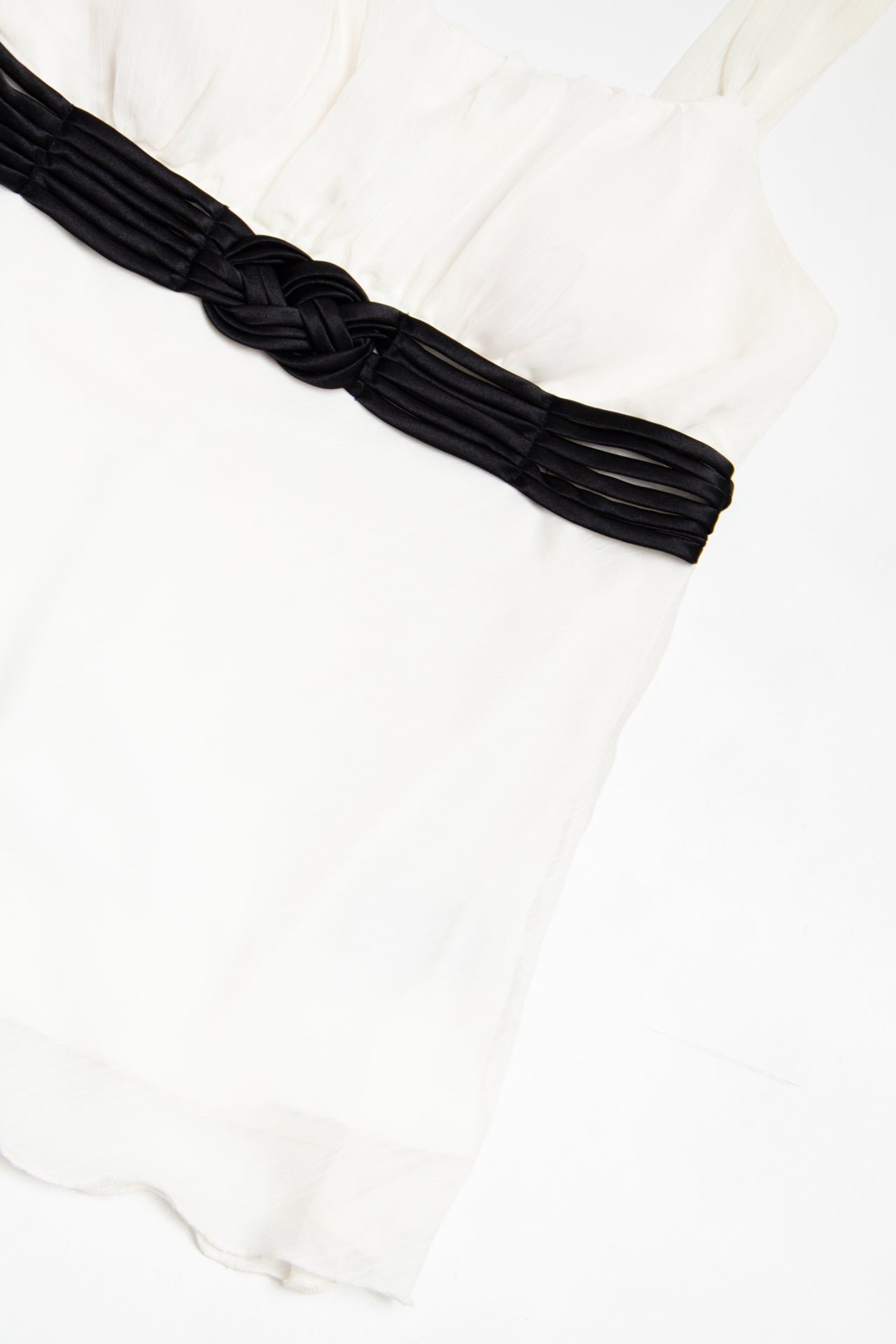 #27 A. Byer ruched mesh tank | c. 164 | size 8