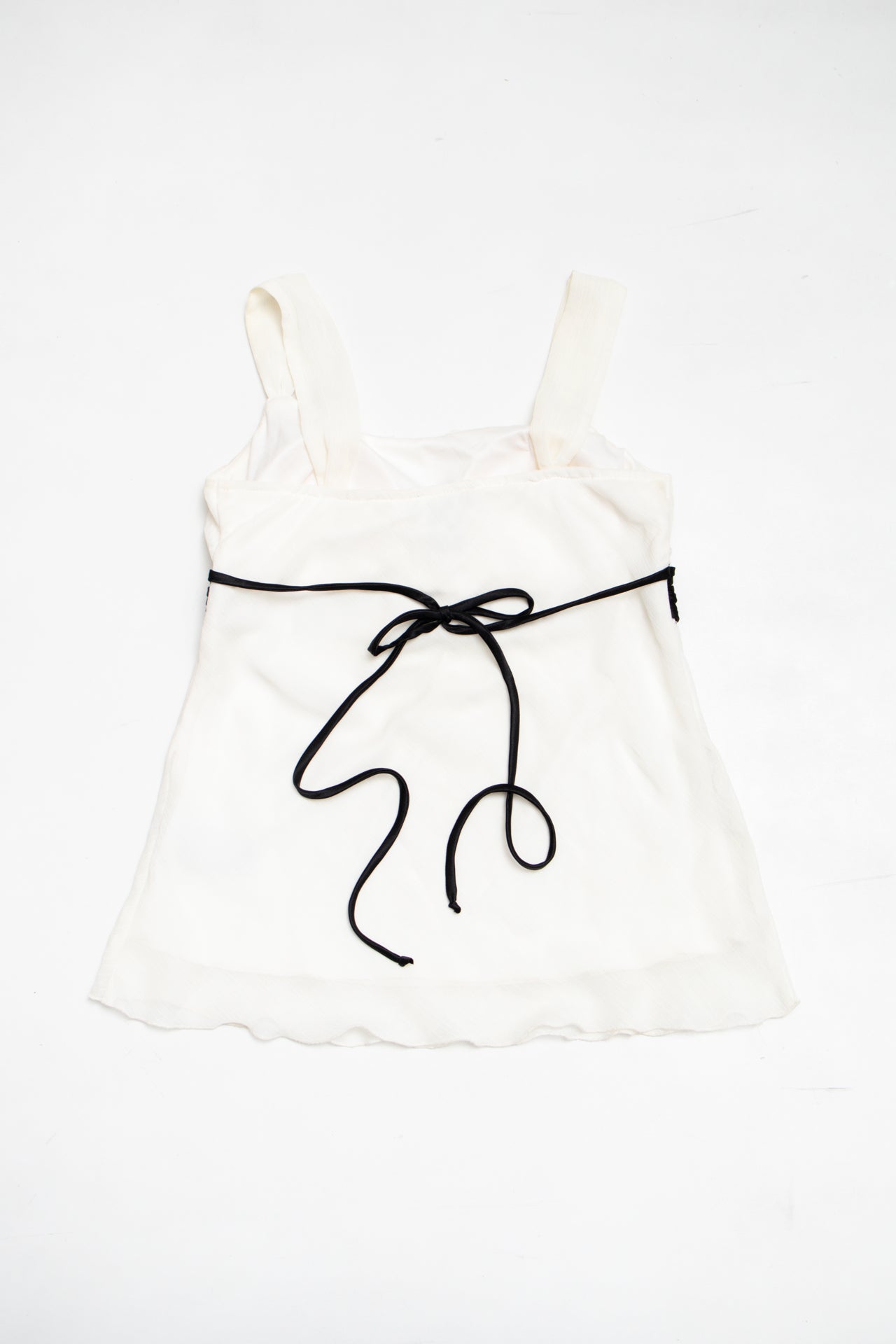 #27 A. Byer ruched mesh tank | c. 164 | size 8