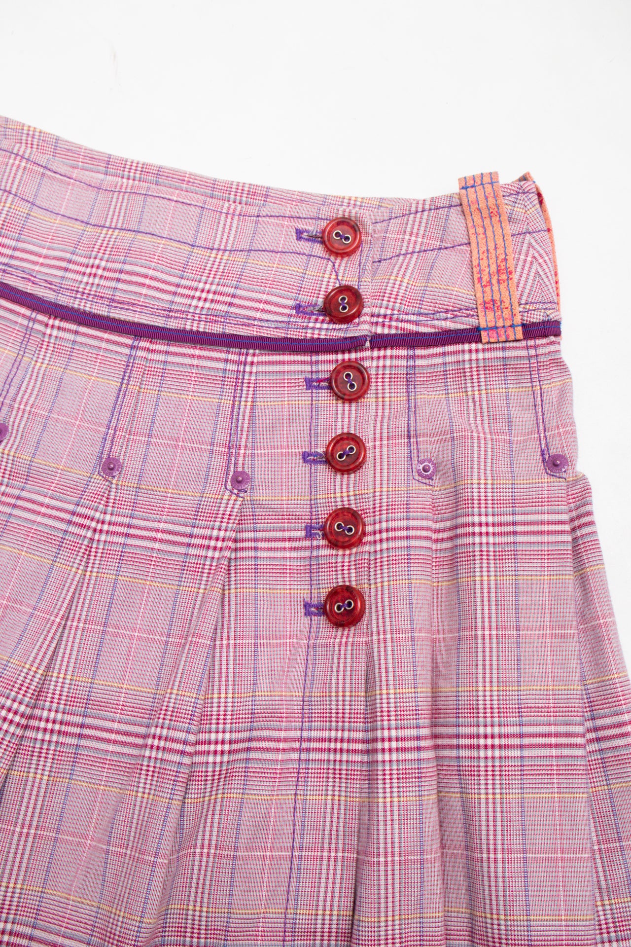 #44 Mia Mia Gingham Midi Skirt | Collection 139 | Size 8/10