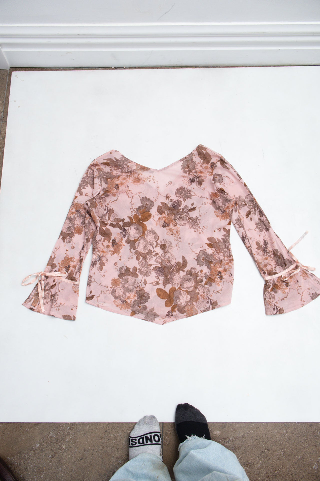 #21 Nudy Beauty Long Sleeve | Garden Brat | Size 12