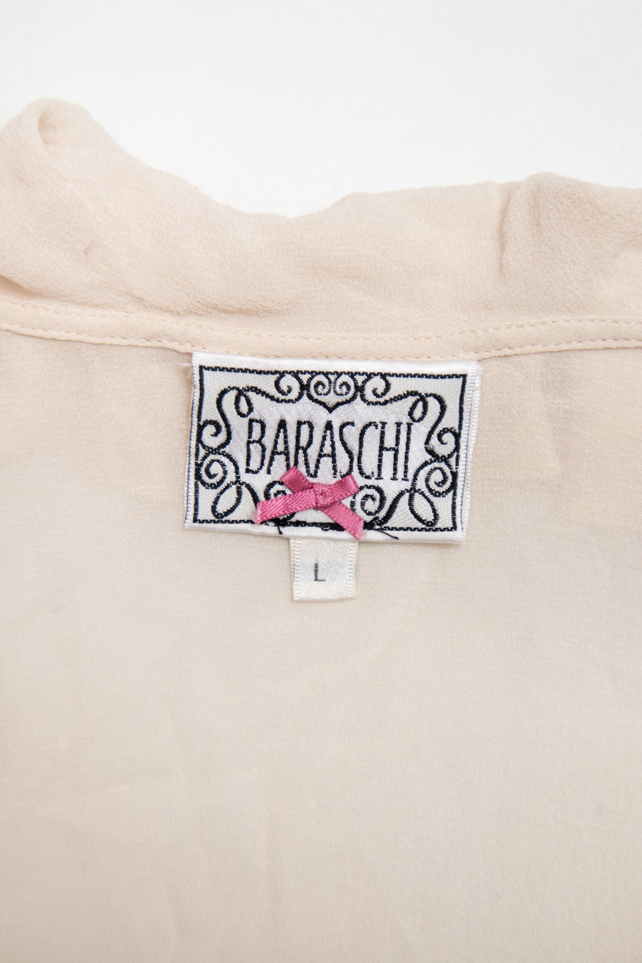 #31 Baraschi cream toned blouse | c. 164 | size 12