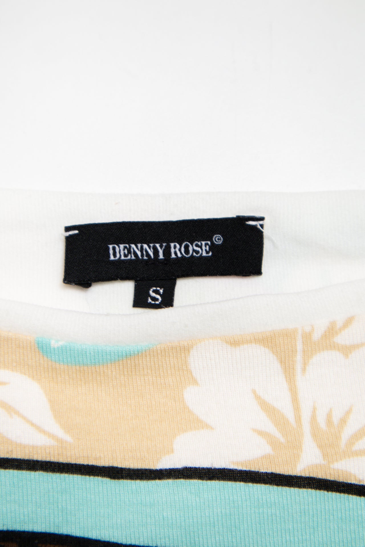 #35 Denny Rose cow-neck top | c. 164 | size 8