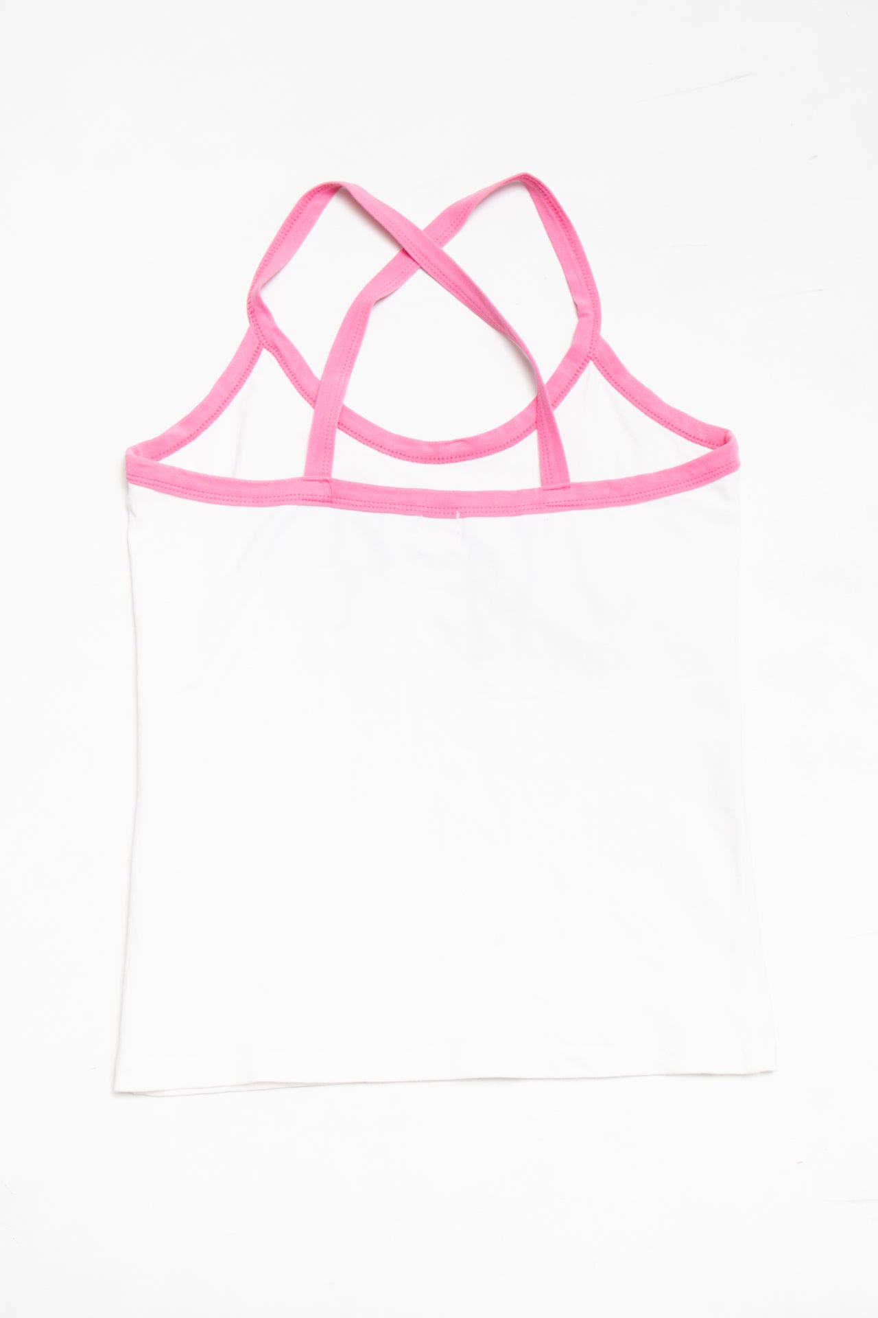 #37 Phard embroidered cross back tank | c. 164 | size 10