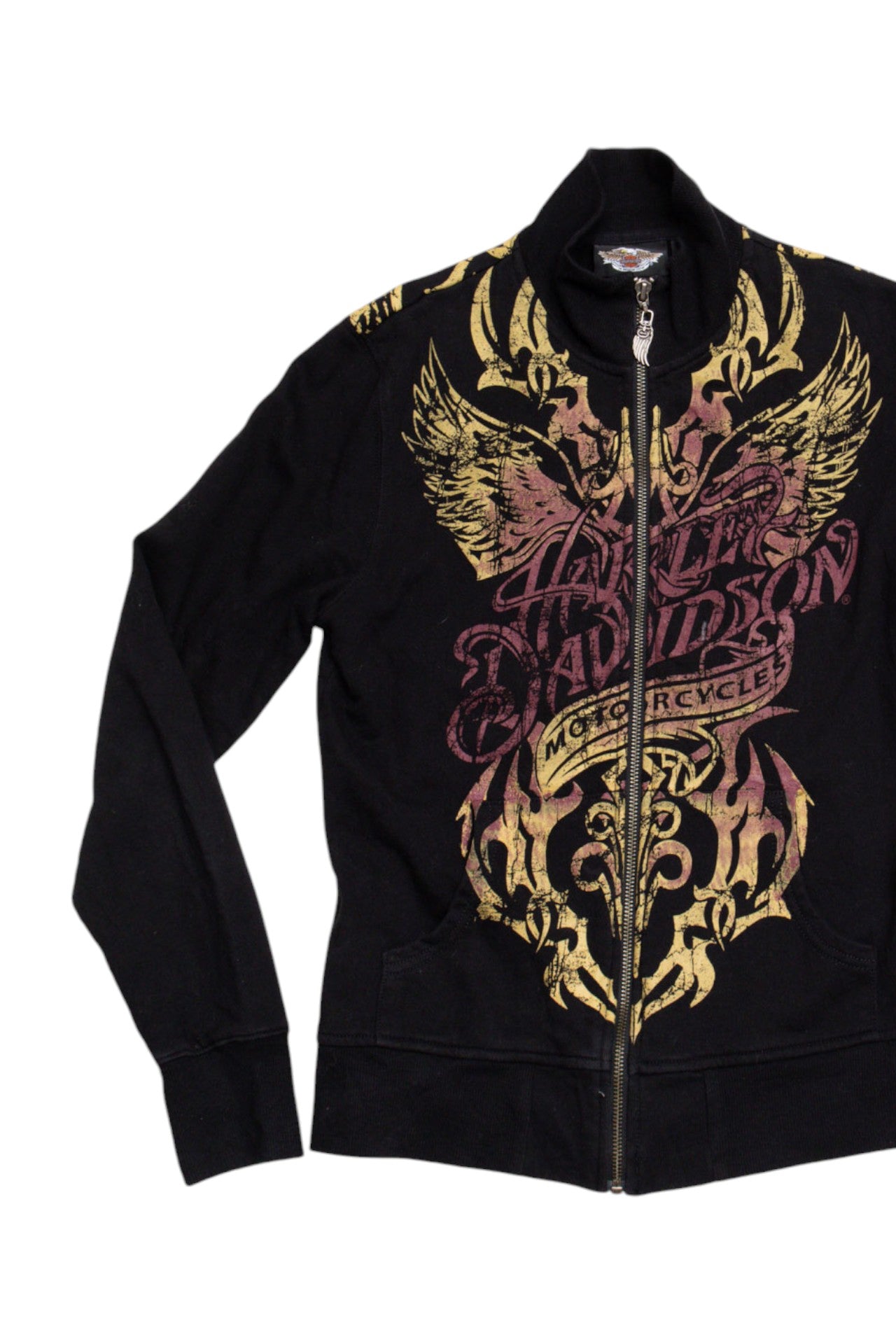 #84 Harley Davidson graphic zip up | C 150 | Size 10