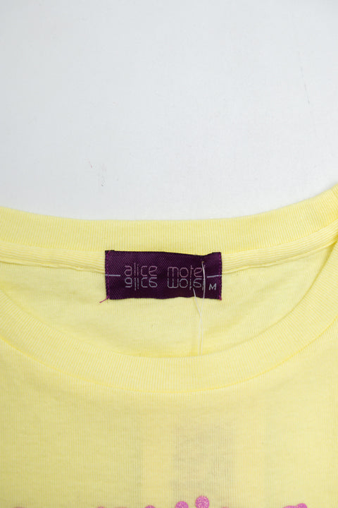 #06 Serving C*nt Yellow Tee | Size 10