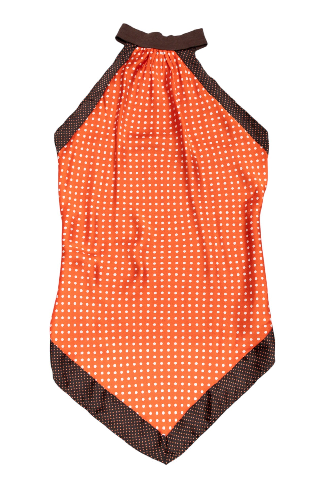 #45 Promod polka dot halter top | c. 164 | size 12