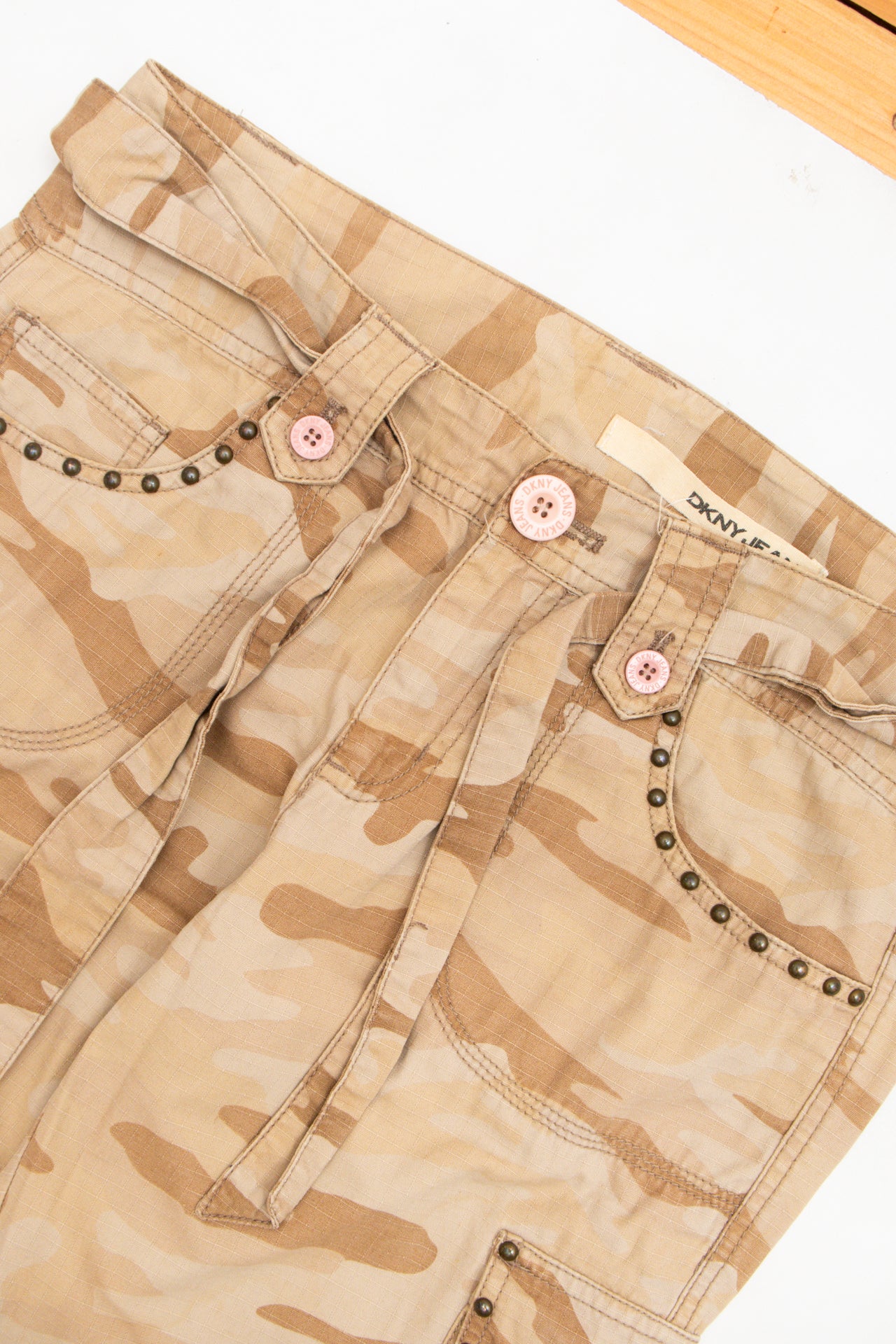 #57 DKNY Camo Pants | Collection 139 | Size 10/12