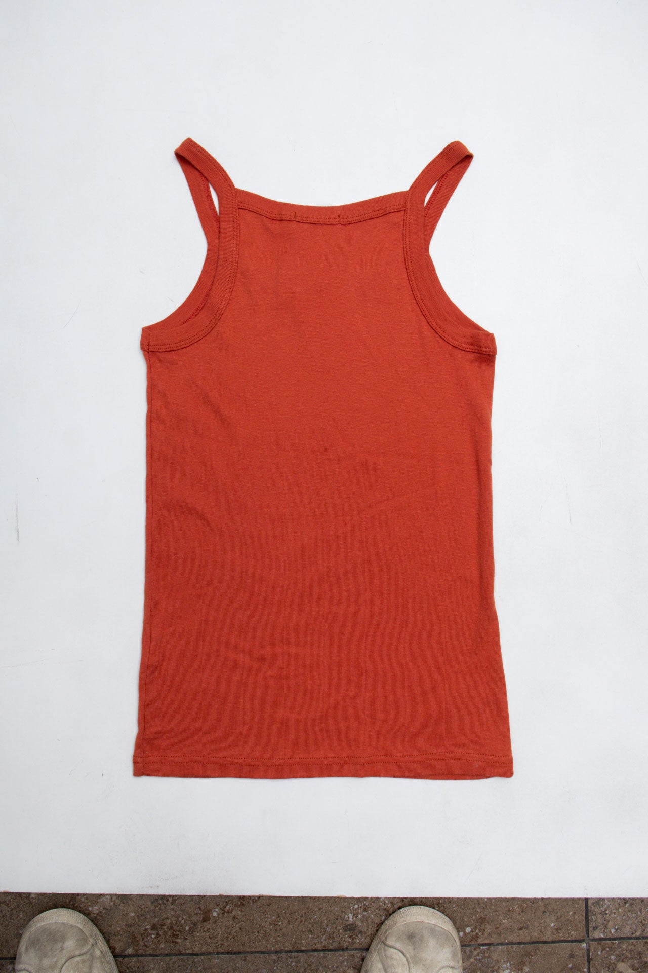 #10 Serving C*nt Orange Tank | Size 8