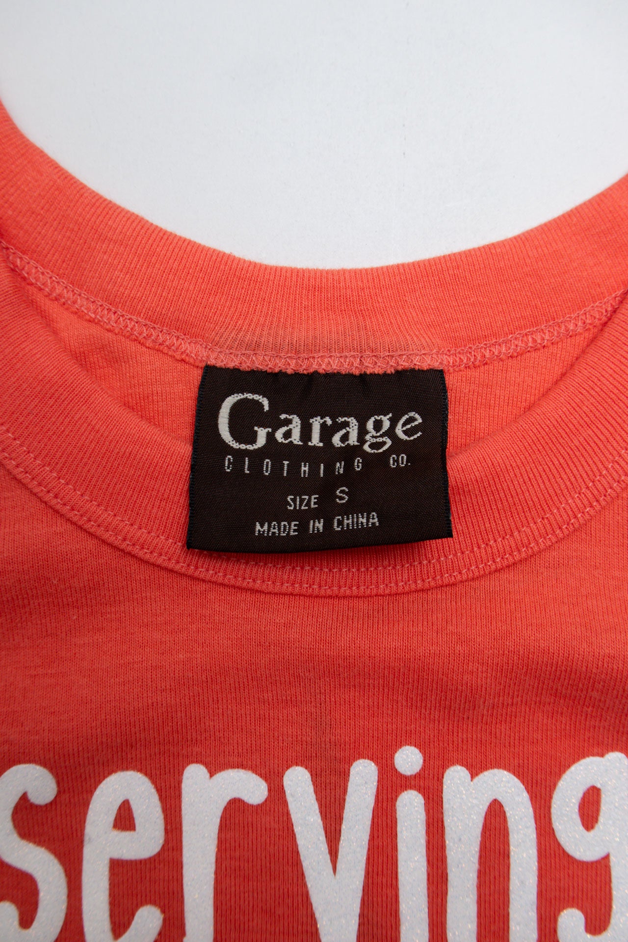 #11 Serving C*nt Orange Tank | Size 8