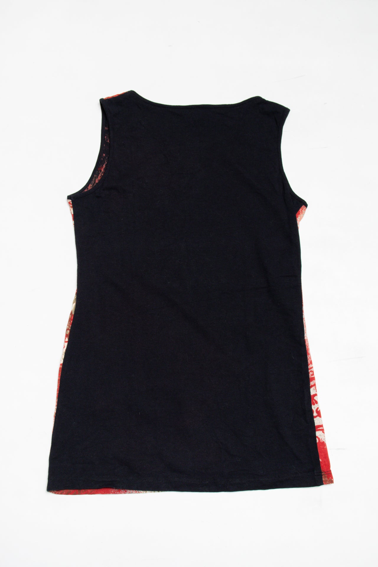 #53 maroon cotton graphic tank | c. 164 | size 10/12