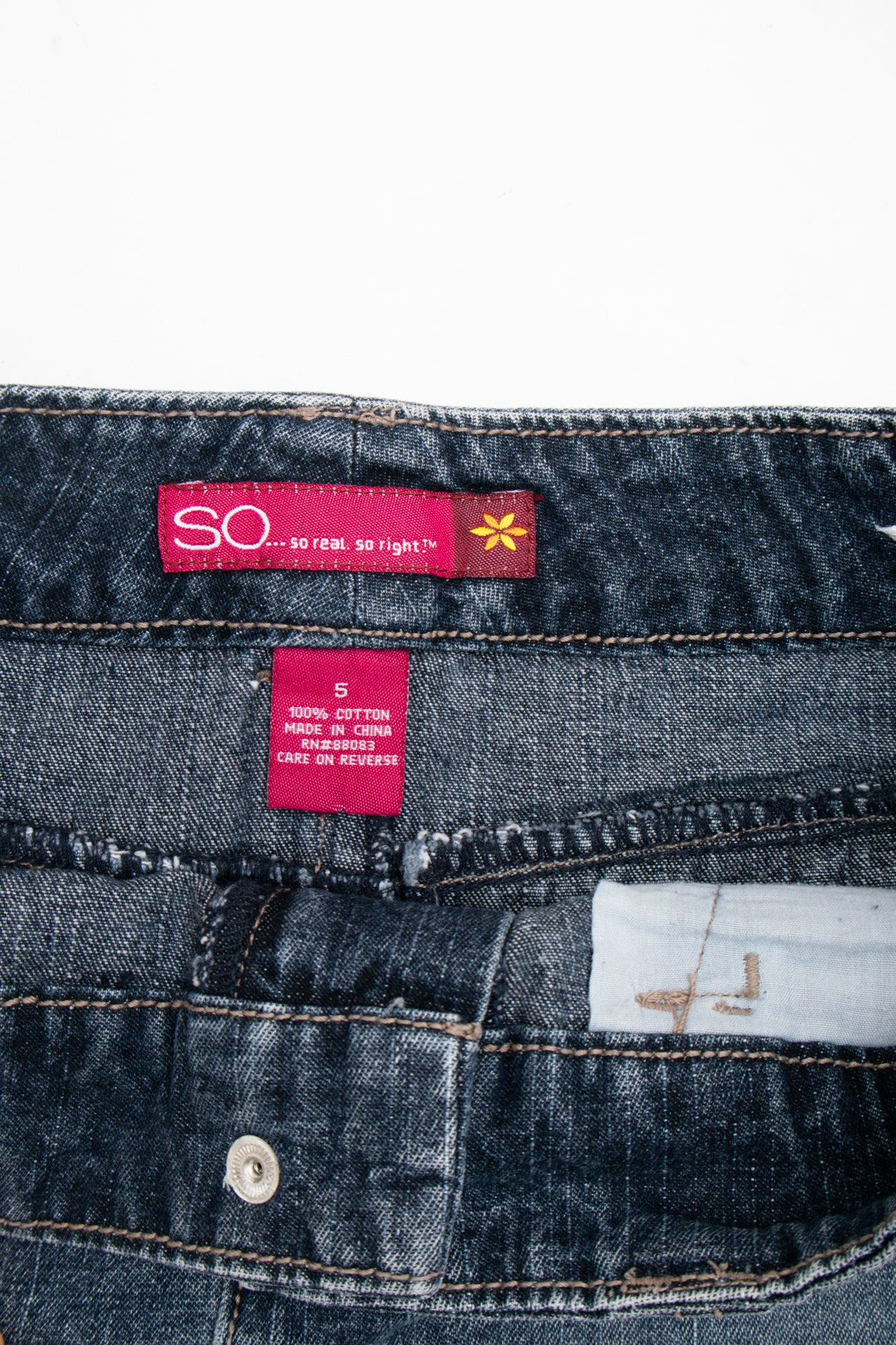 #65 SO Denim Mini Skirt | Collection 139 | Size 10