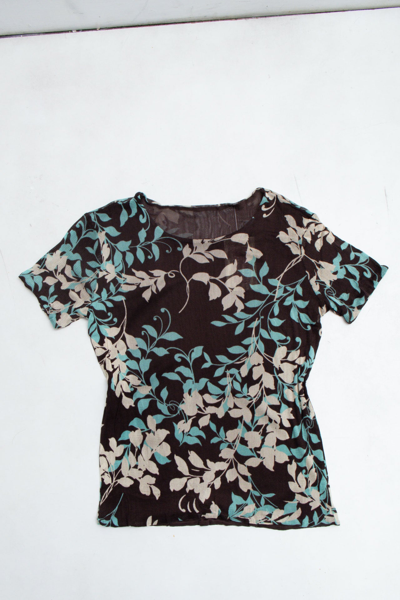 #46 Mesh Floral Tee | Garden Brat | Size 10/12