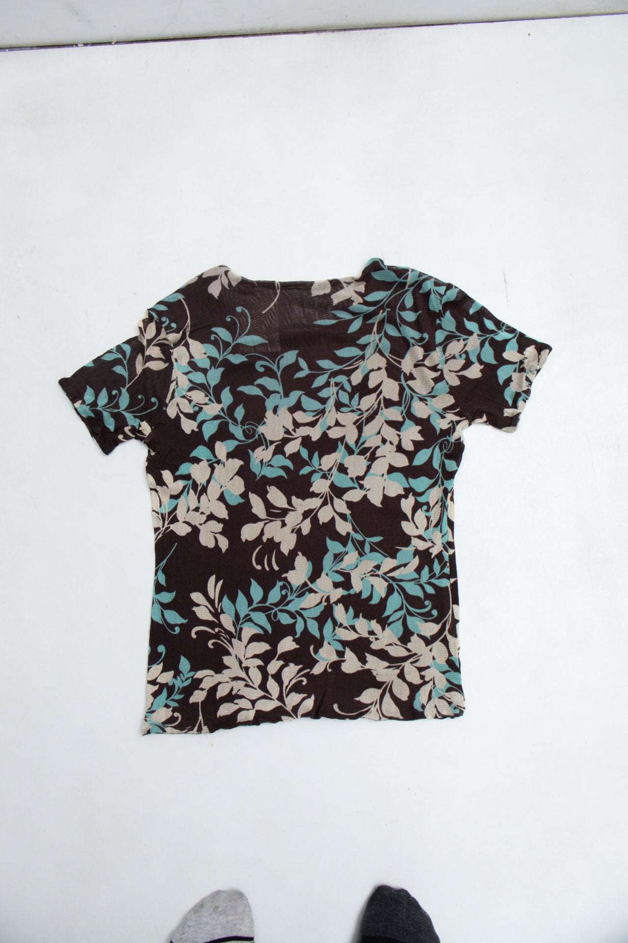 #46 Mesh Floral Tee | Garden Brat | Size 10/12