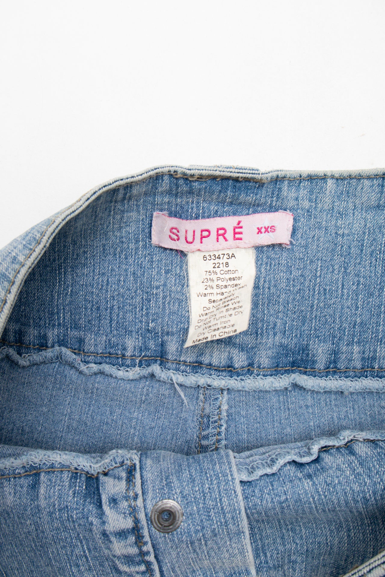 #64 Supre Denim Mini | Collection 139 | Size 6