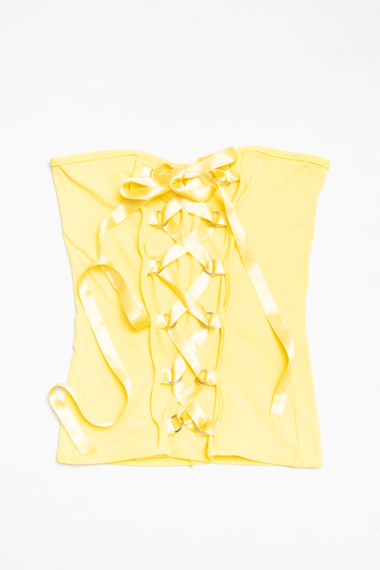 #58 Fruscio butter cup yellow corset | c. 164 | size 8