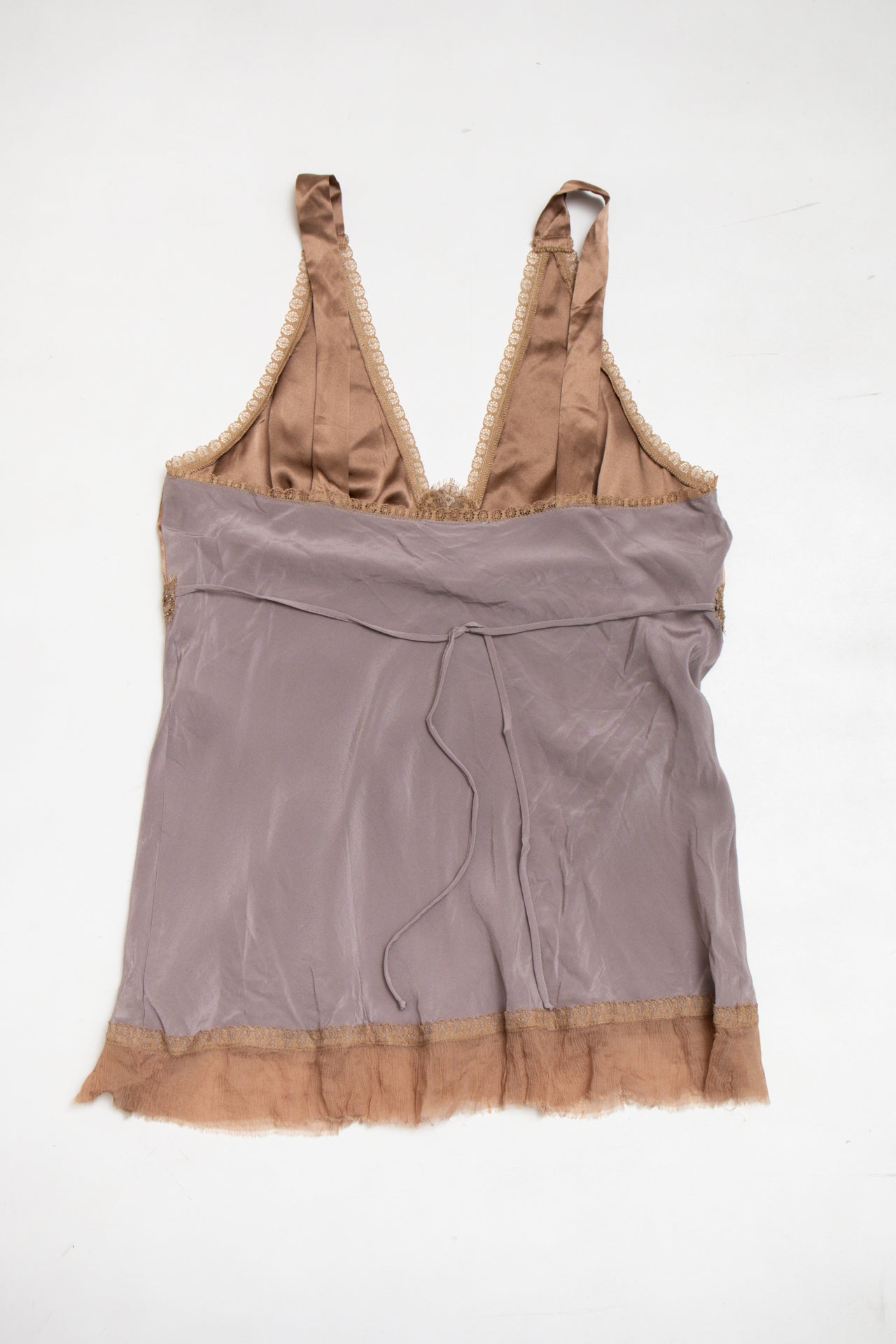 #65 Neiman Moreus beaded silk cami | c. 164 | size 8