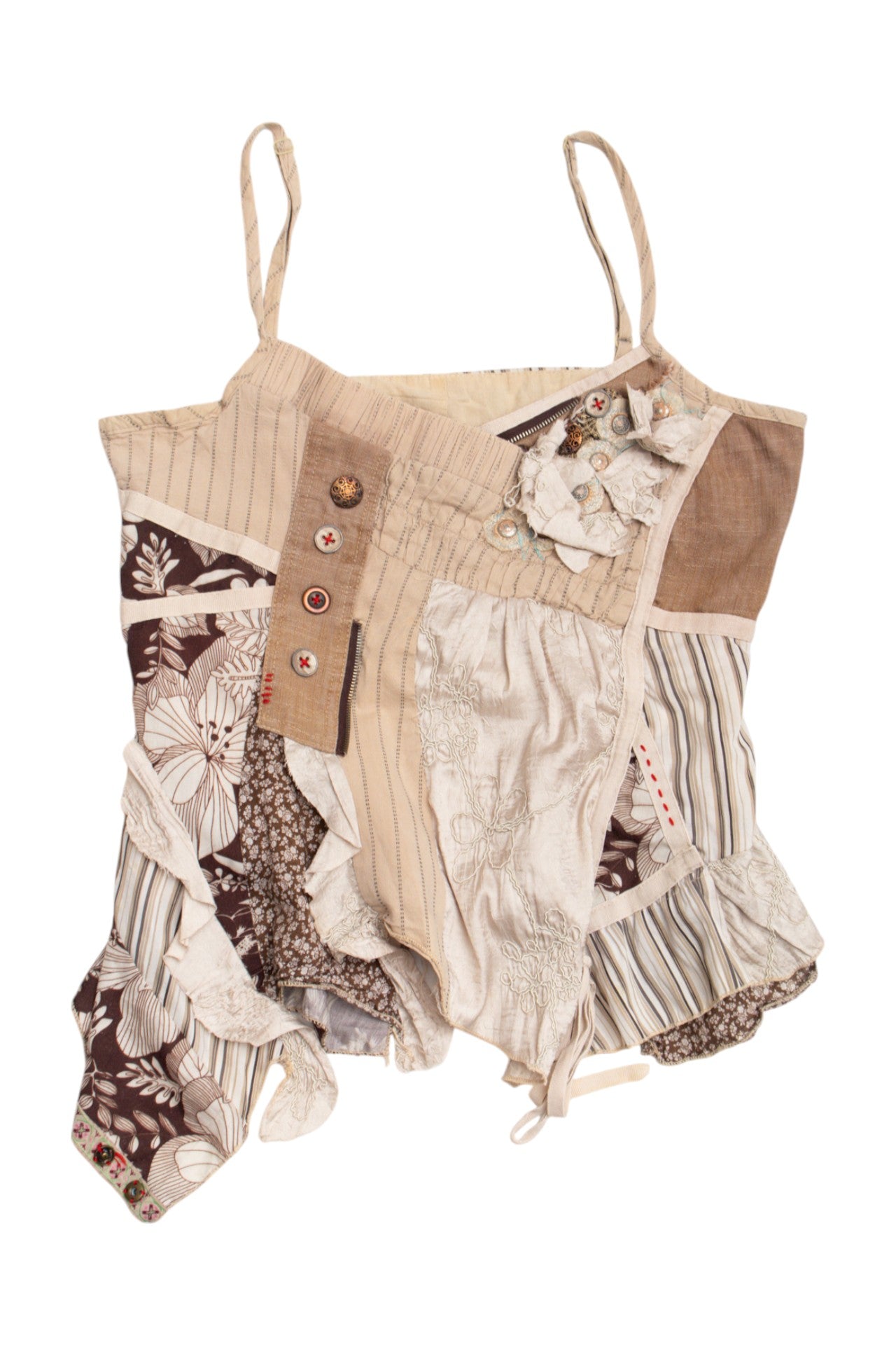 #77 Lissa Patchwork Camisole | Size 12 | c. 156
