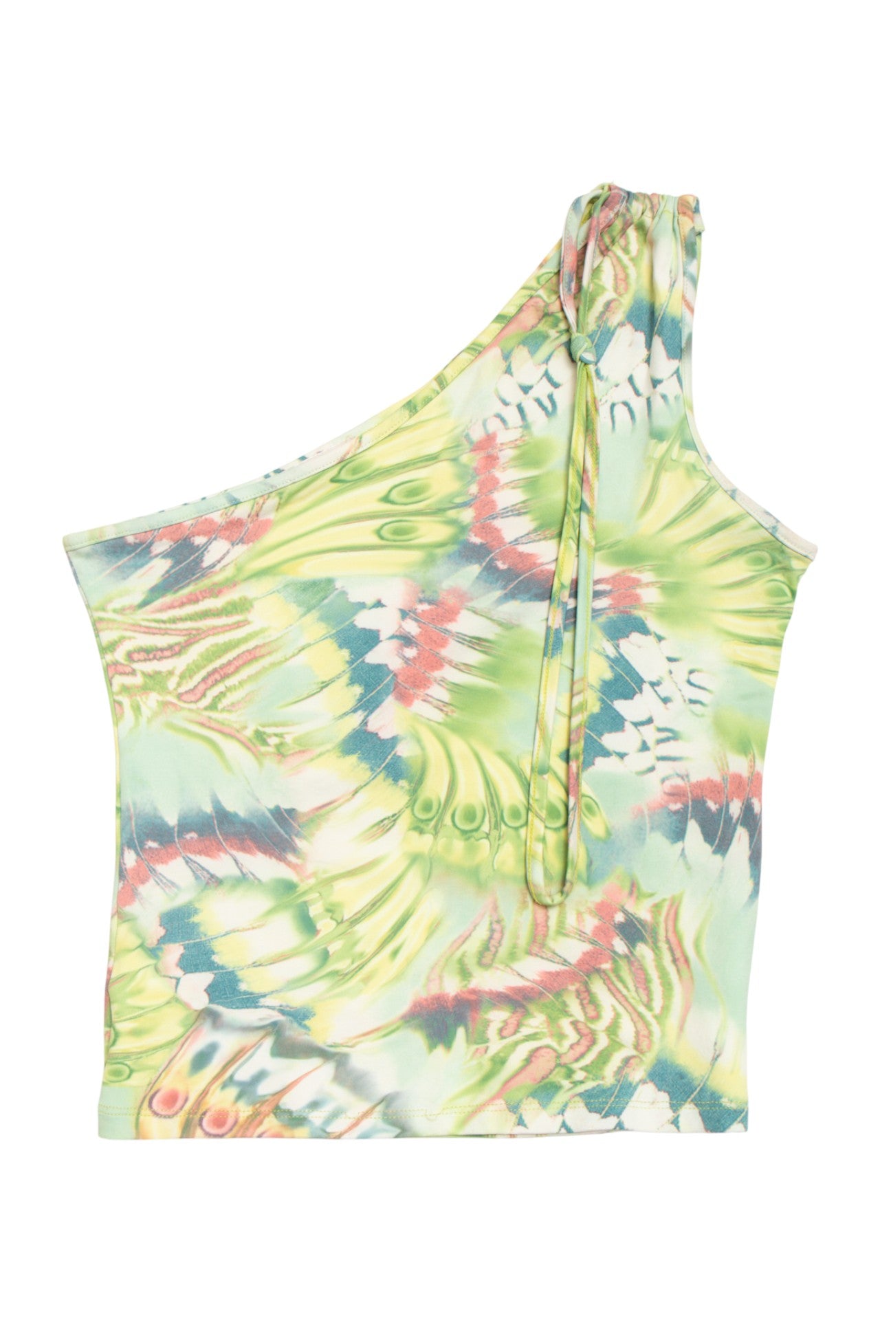 #71 Extr ruched one shoulder top | c. 164 | size 8